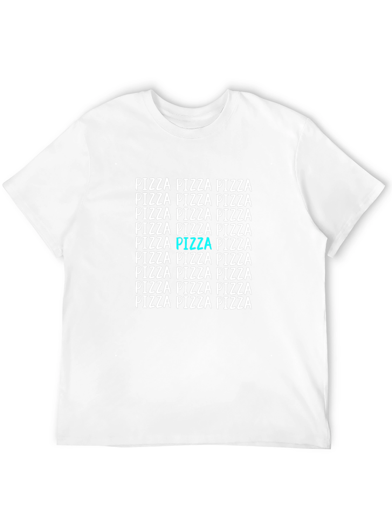 Pizza Graphic Print T-Shirt