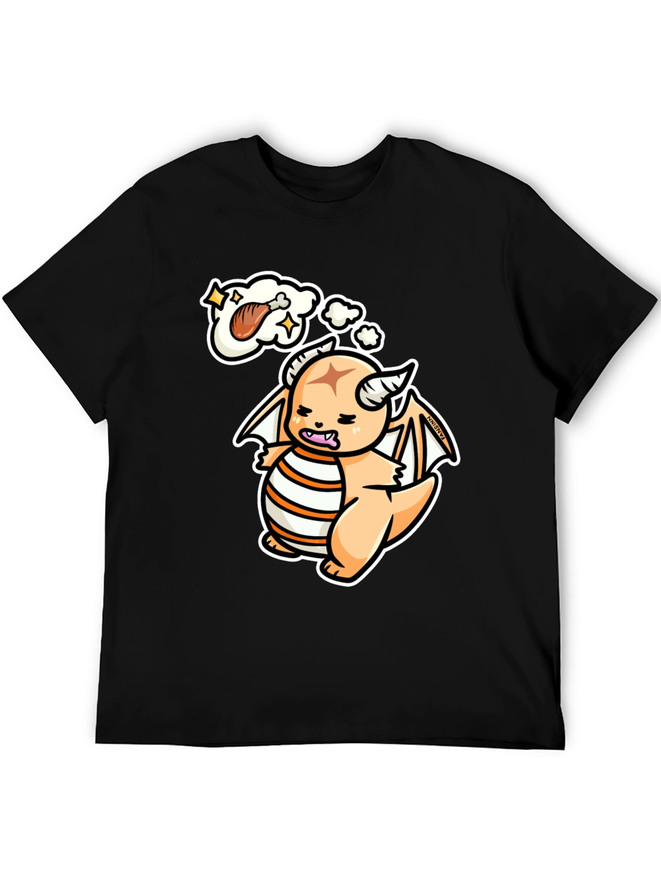 Hungry Dragon Graphic T-Shirt