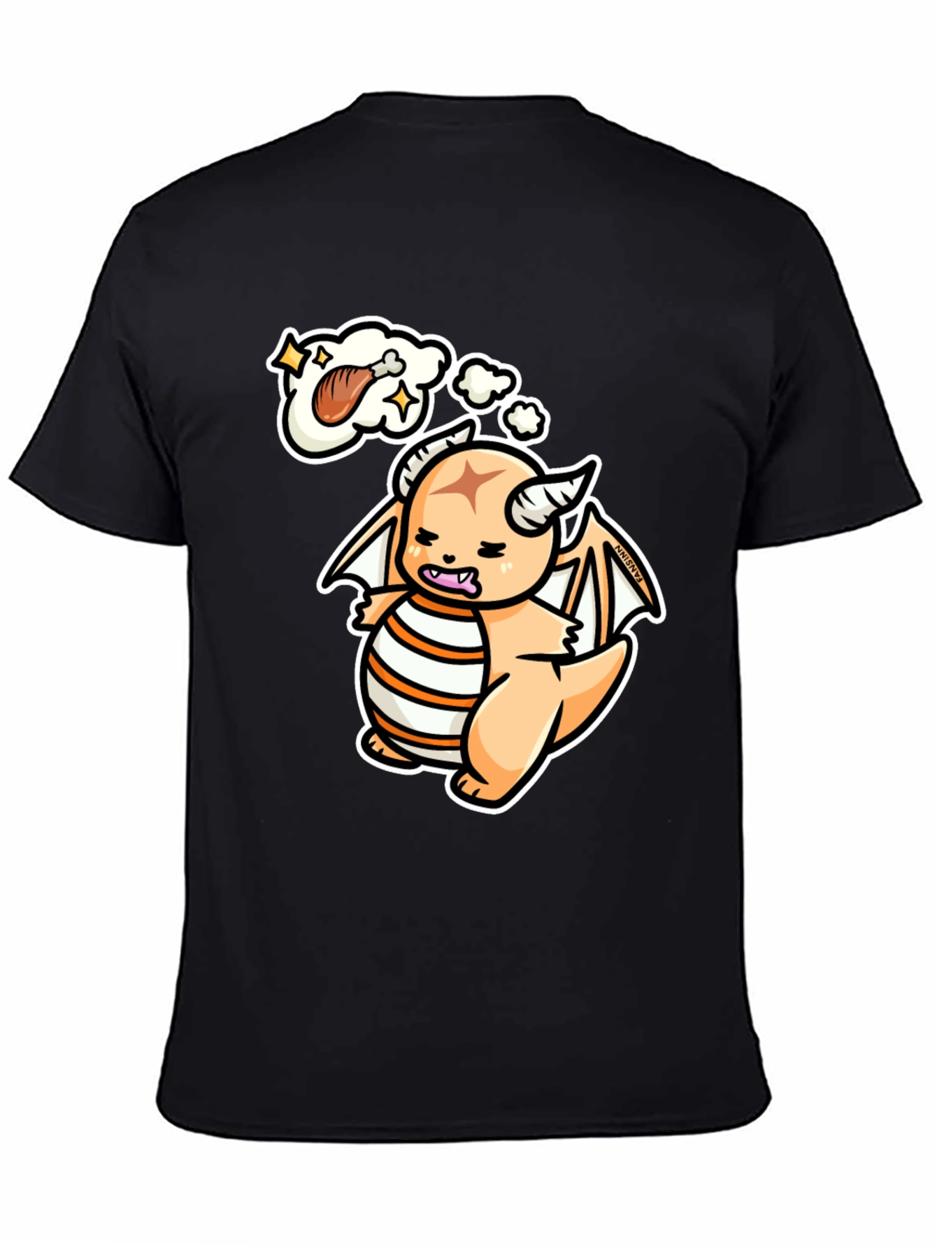 Hungry Dragon Graphic T-Shirt