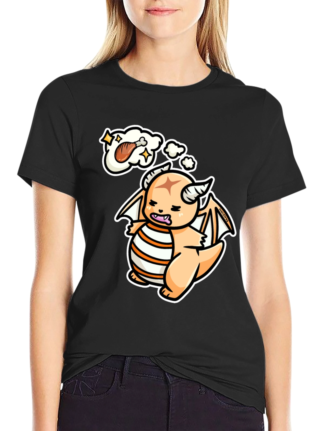 Hungry Dragon Graphic T-Shirt