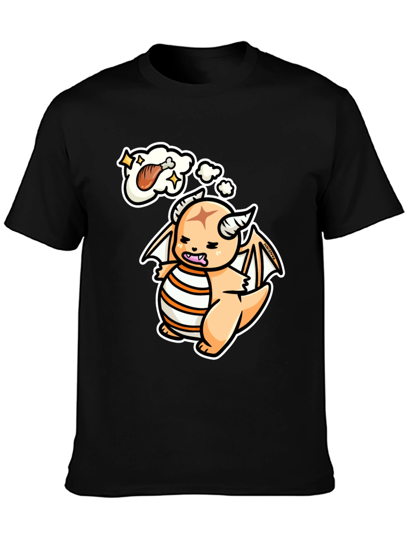 Hungry Dragon Graphic T-Shirt