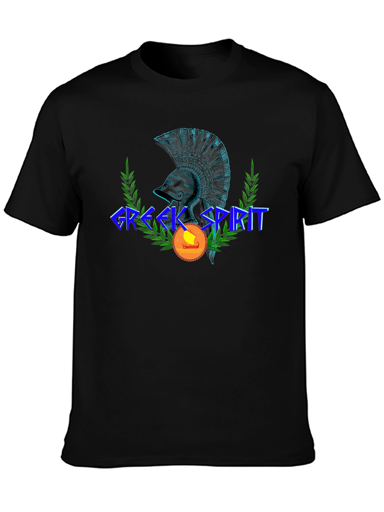 Greek Spirit Graphic T-Shirt