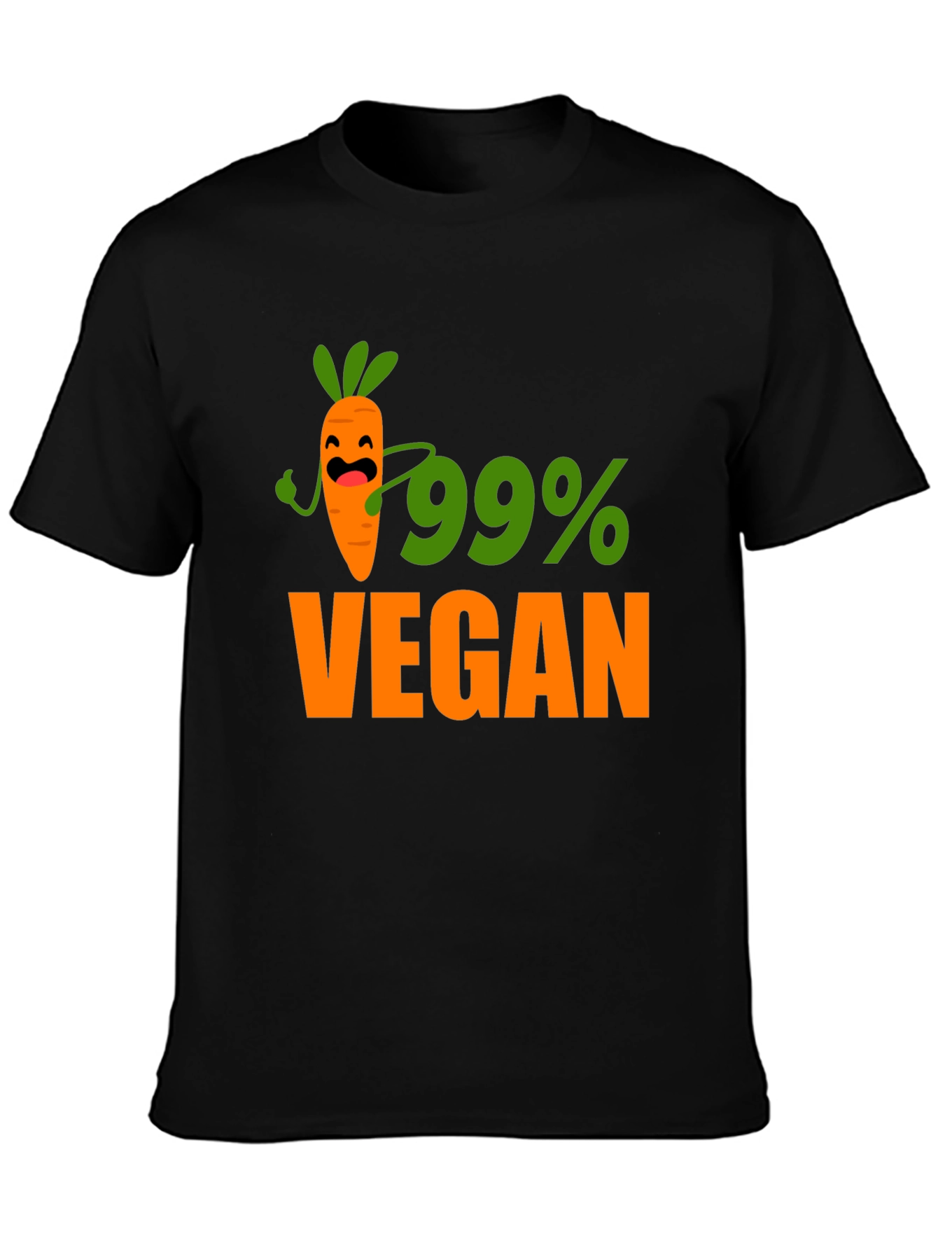 99% Vegan Graphic T-Shirt - Soft Cotton Tee