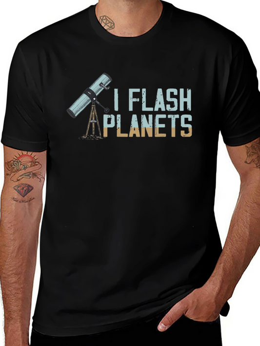 I Flash Planets Graphic Tee