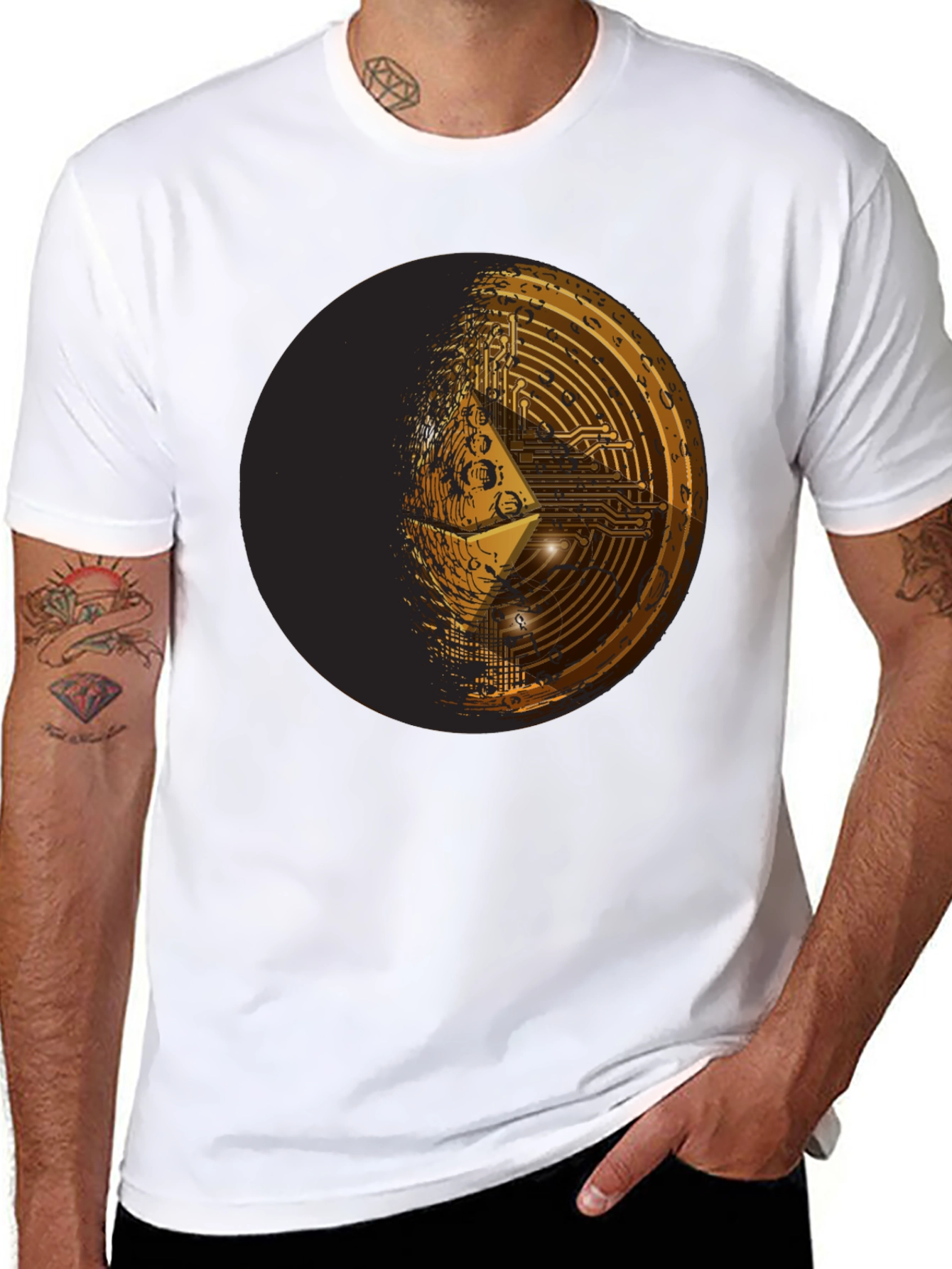 Ethereum Crypto T-Shirt - Stylish Blockchain Tee