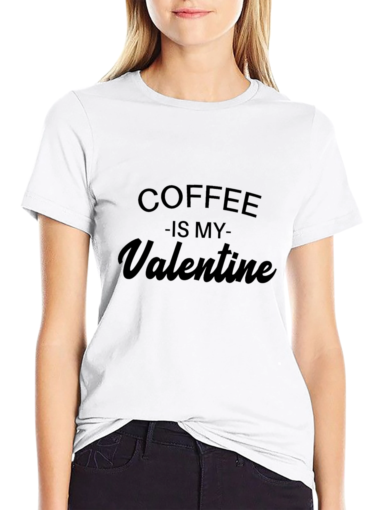 Coffee Is My Valentine Graphic Tee
