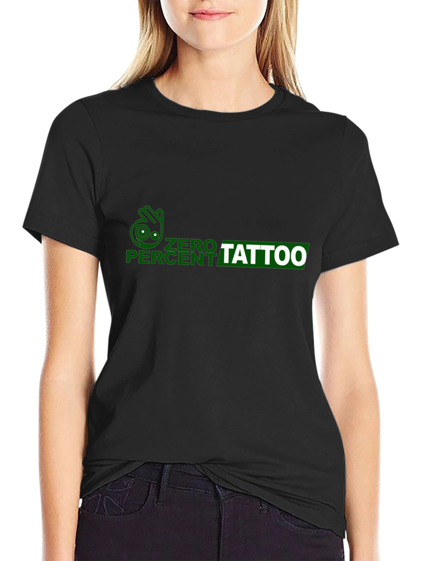 Zero Percent Tattoo Novelty T-Shirt