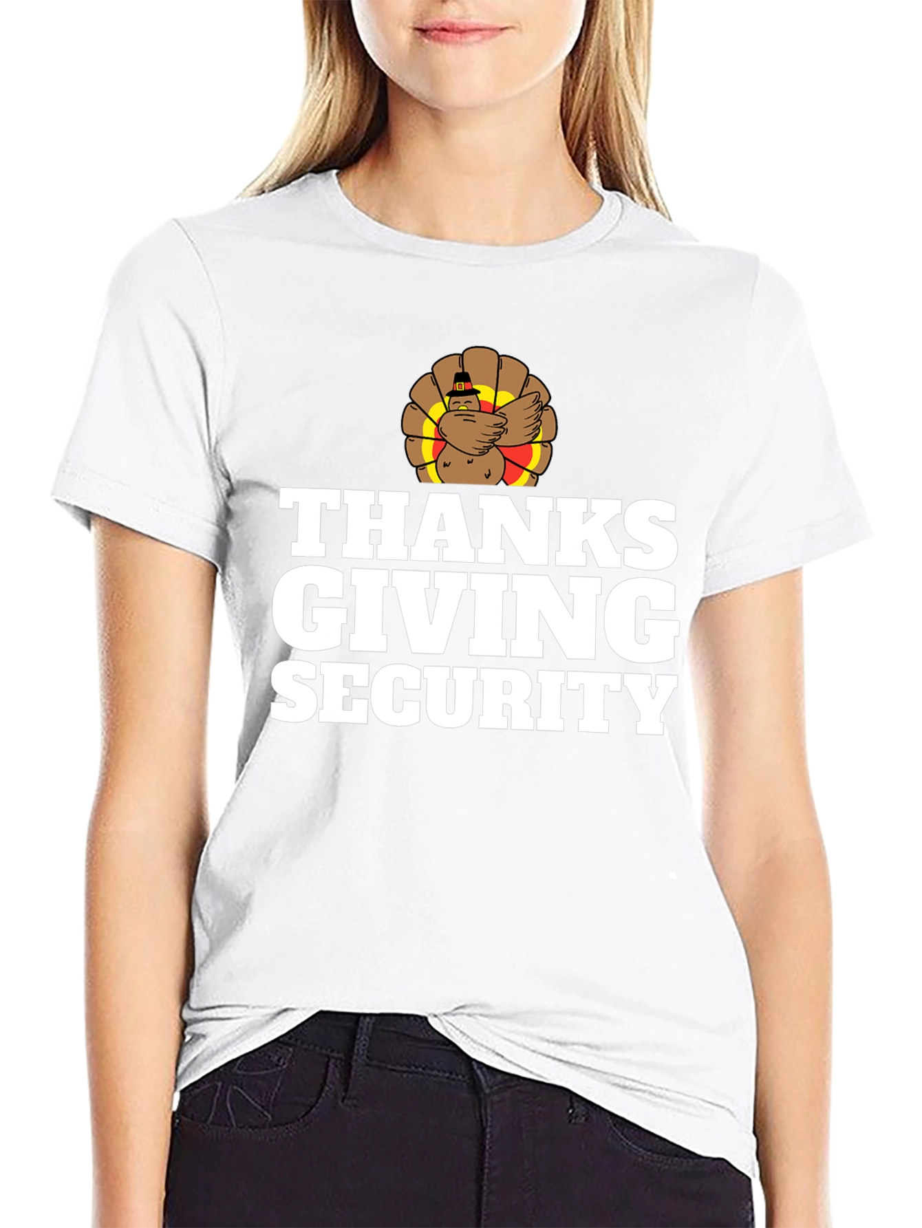 Thanksgiving Security Graphic T-Shirt