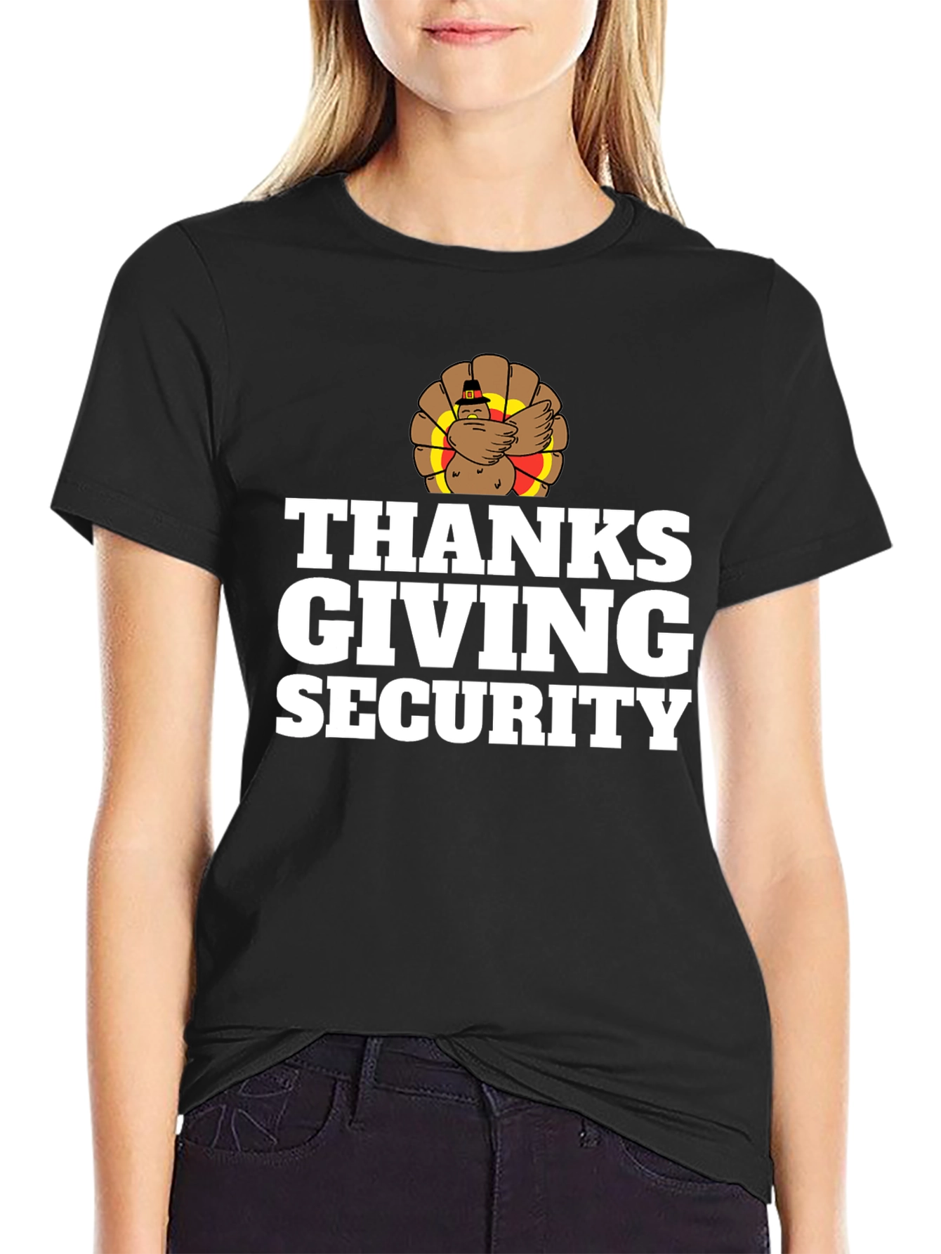 Thanksgiving Security Graphic T-Shirt