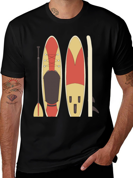 Paddle Board T-Shirt: Surfs Up!