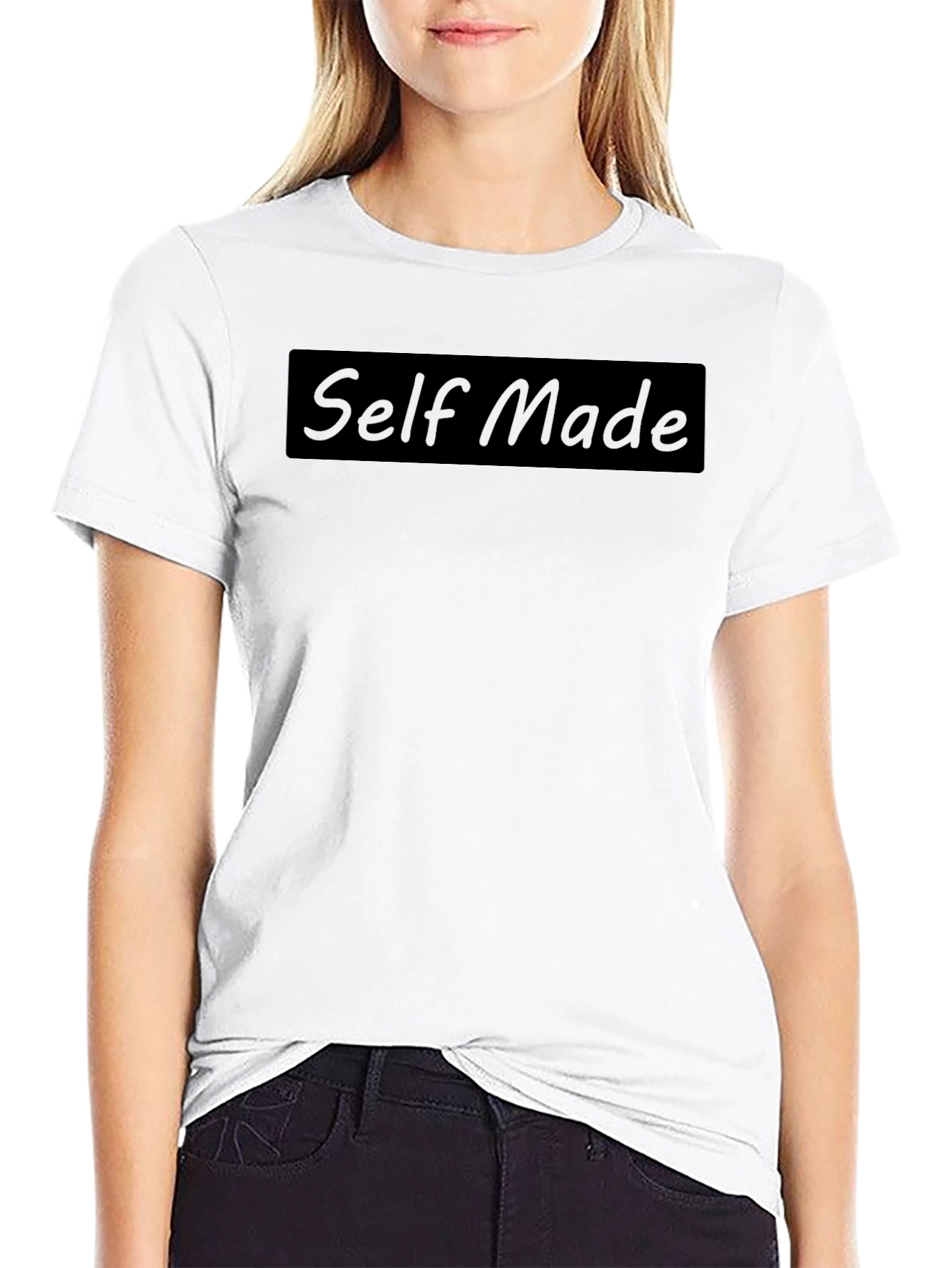 Self Made Black T-Shirt
