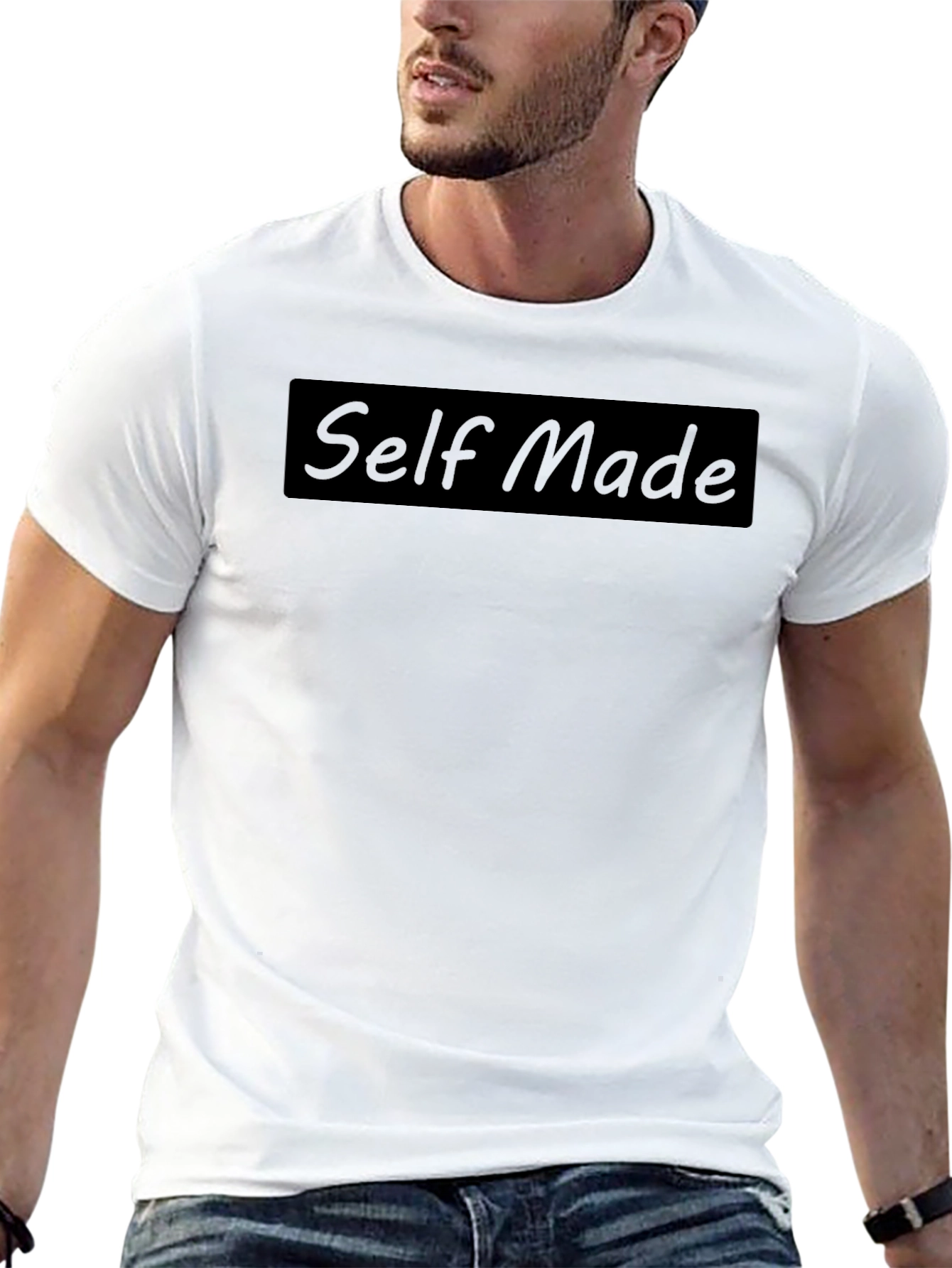 Self Made Black T-Shirt