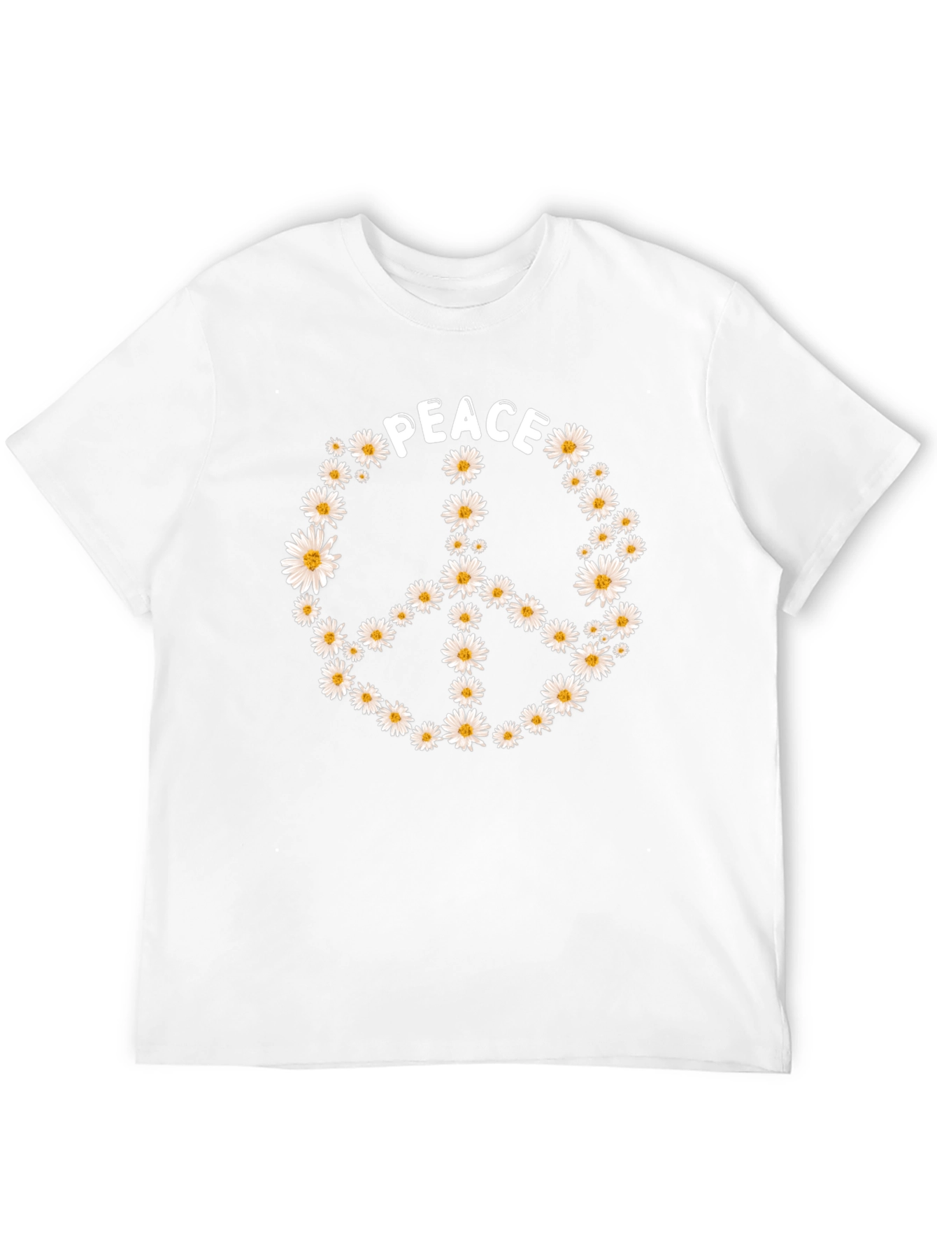 Peace Daisy Flower T-Shirt