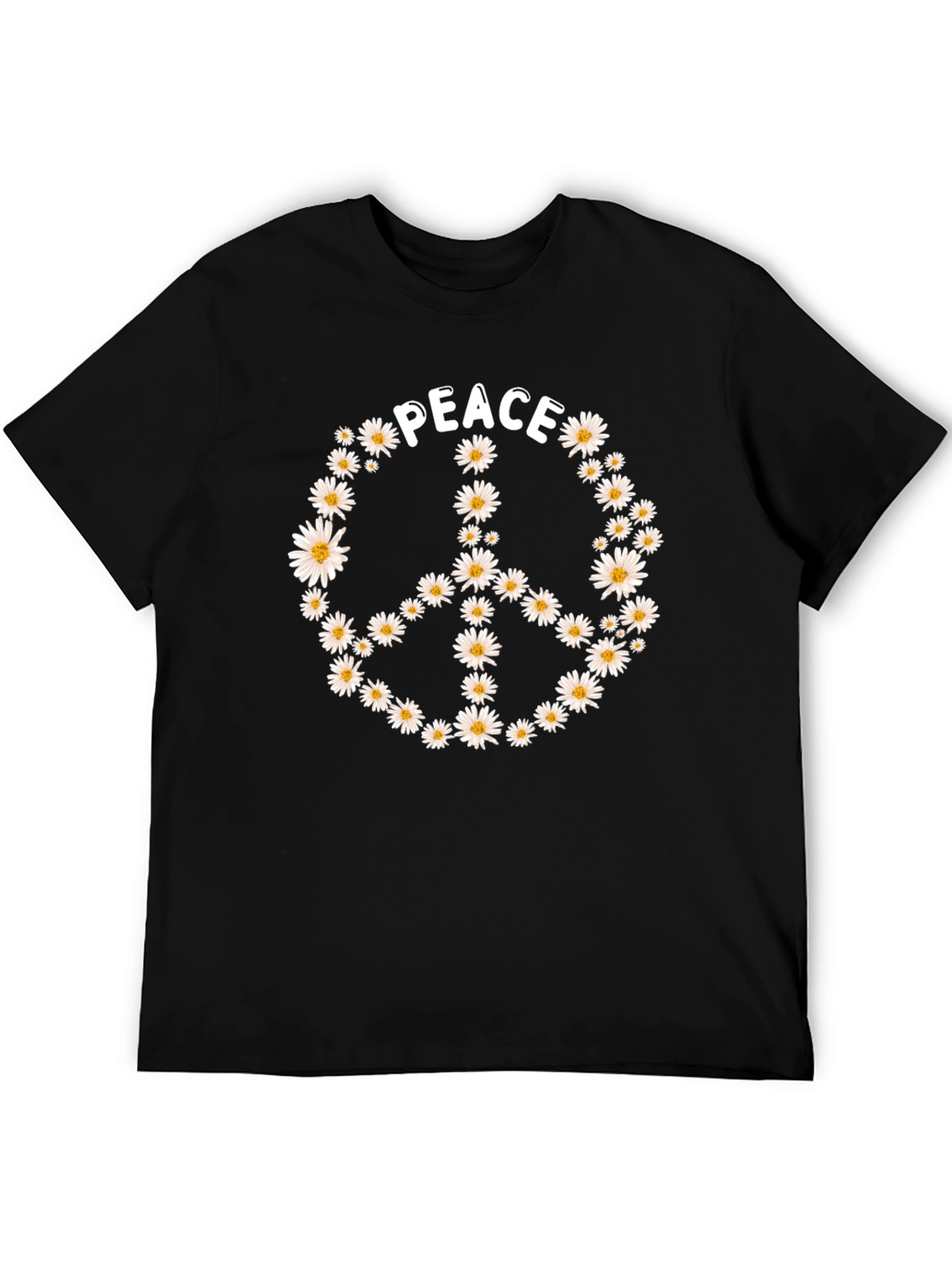 Peace Daisy Flower T-Shirt