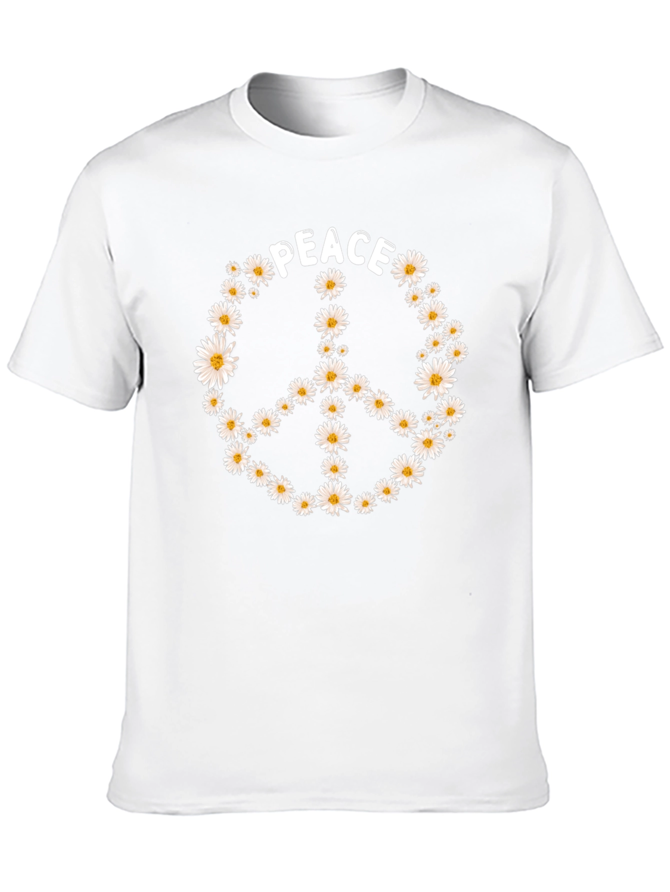 Peace Daisy Flower T-Shirt