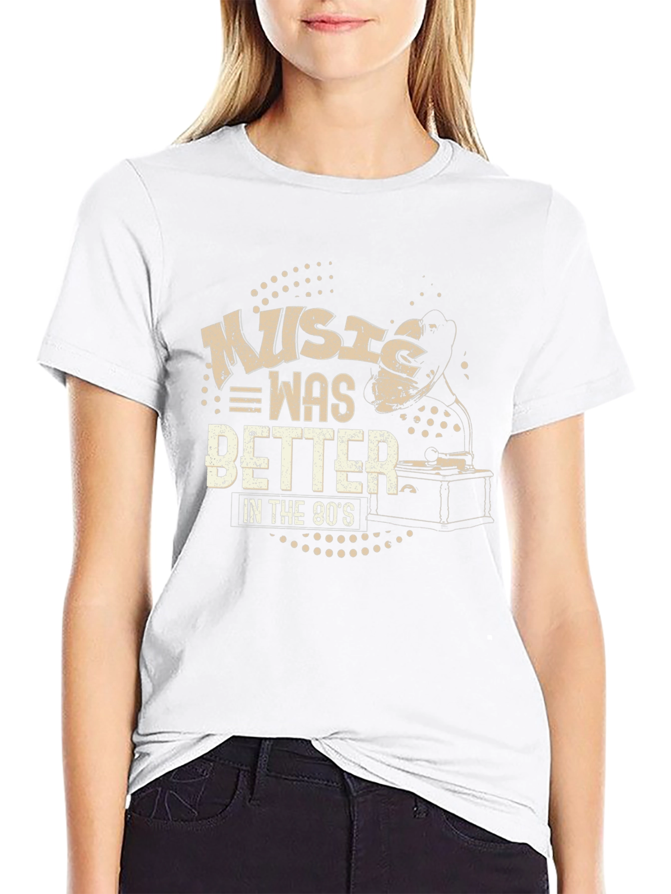 Music Was Better In The 80s Tee