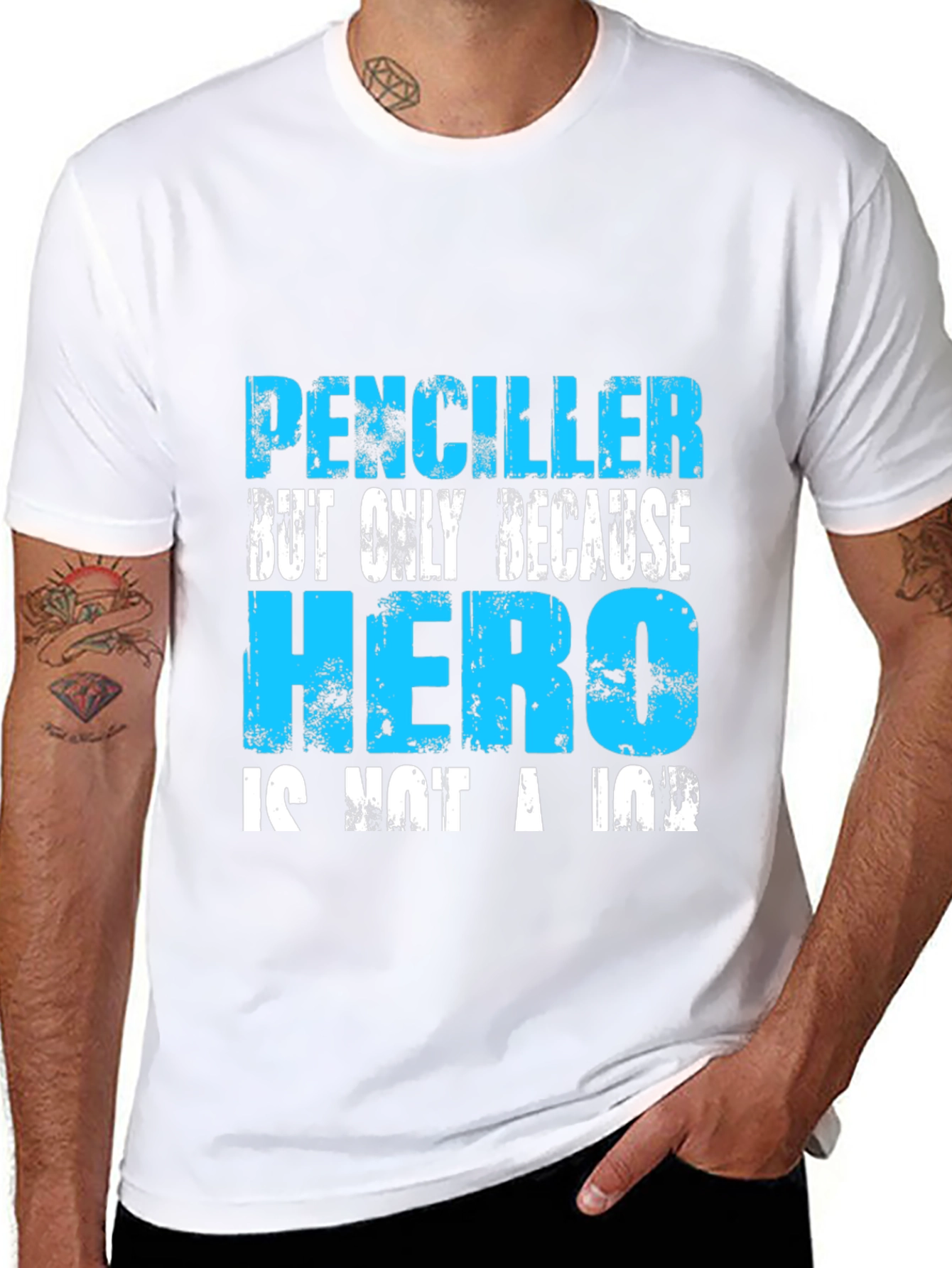 Penciller Hero Graphic T-Shirt