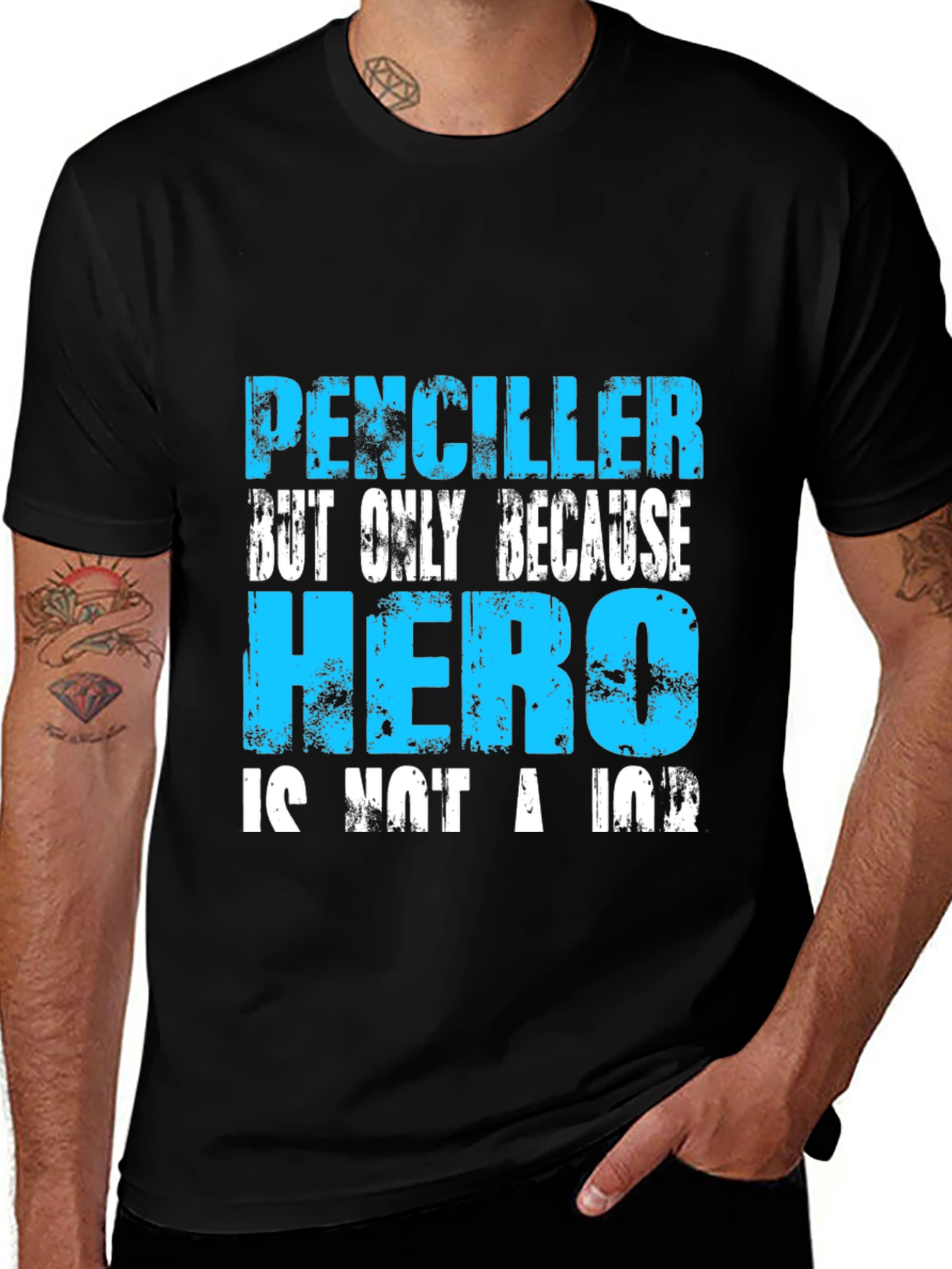 Penciller Hero Graphic T-Shirt