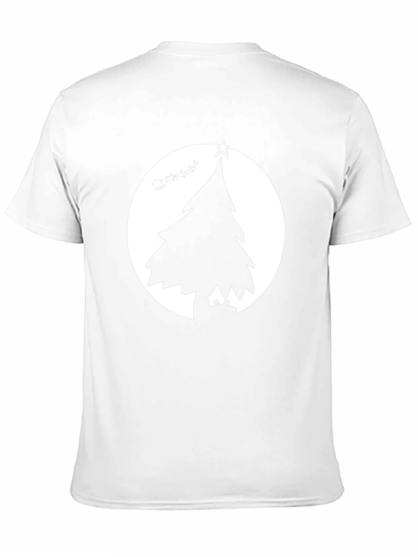 Christmas Tree Silhouette T-Shirt