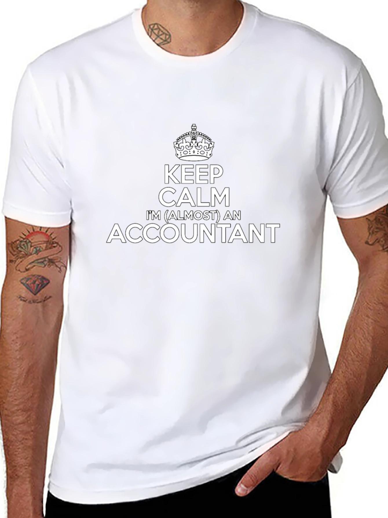 Keep Calm Im Almost an Accountant T-Shirt