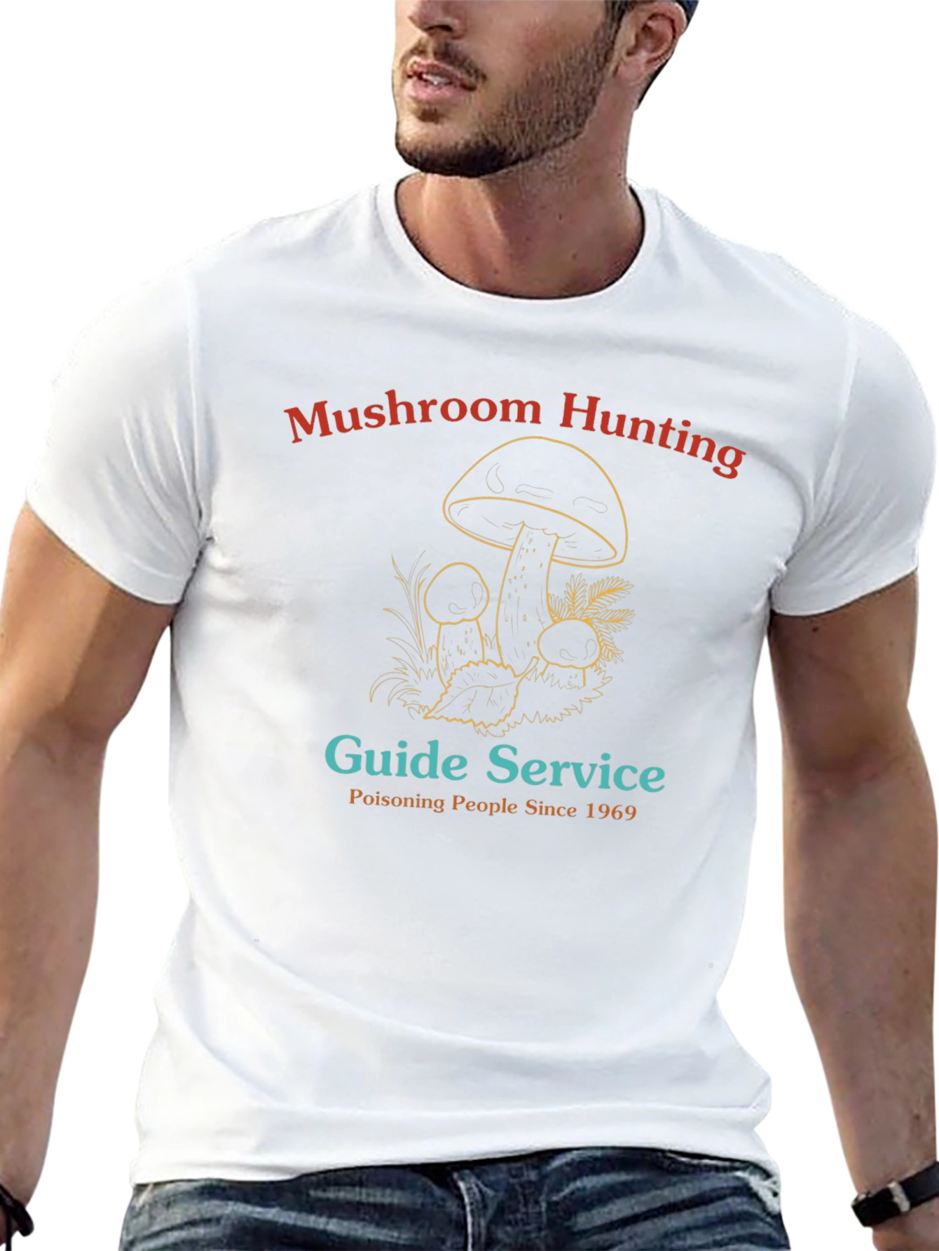 Mushroom Hunting Guide Service T-Shirt