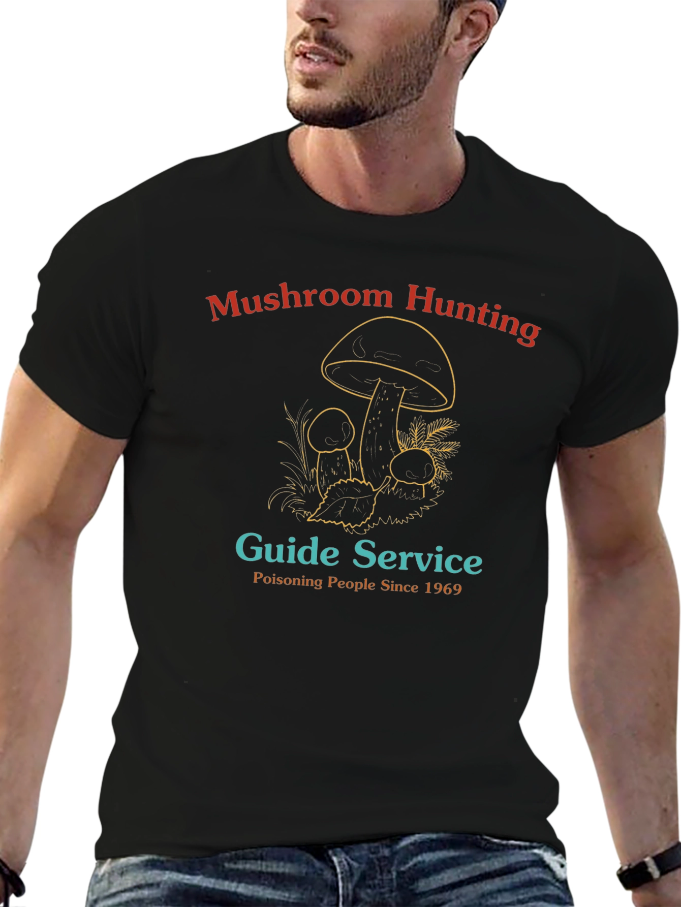 Mushroom Hunting Guide Service T-Shirt