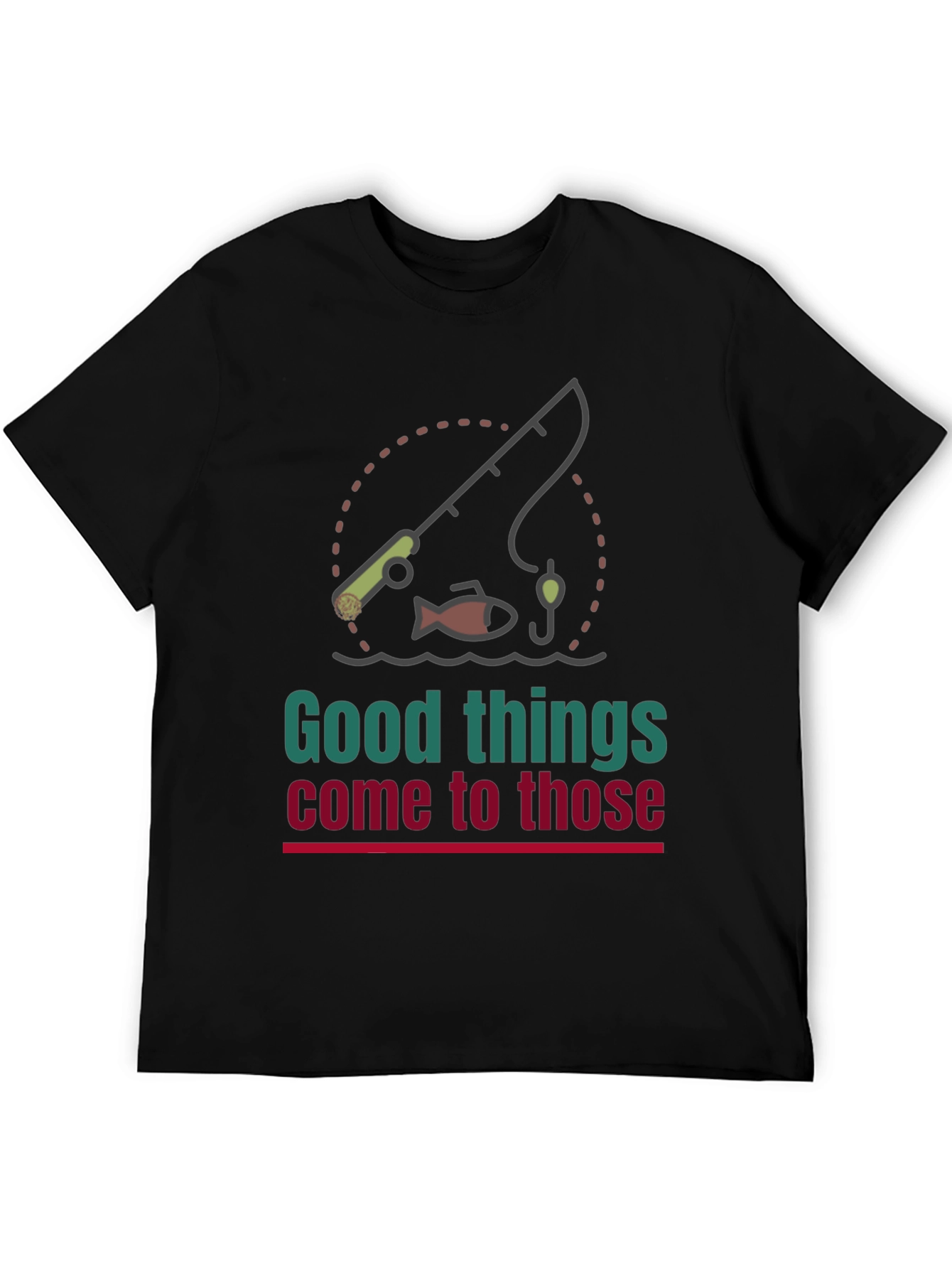 Fishing Graphic Tee - Good Things Come