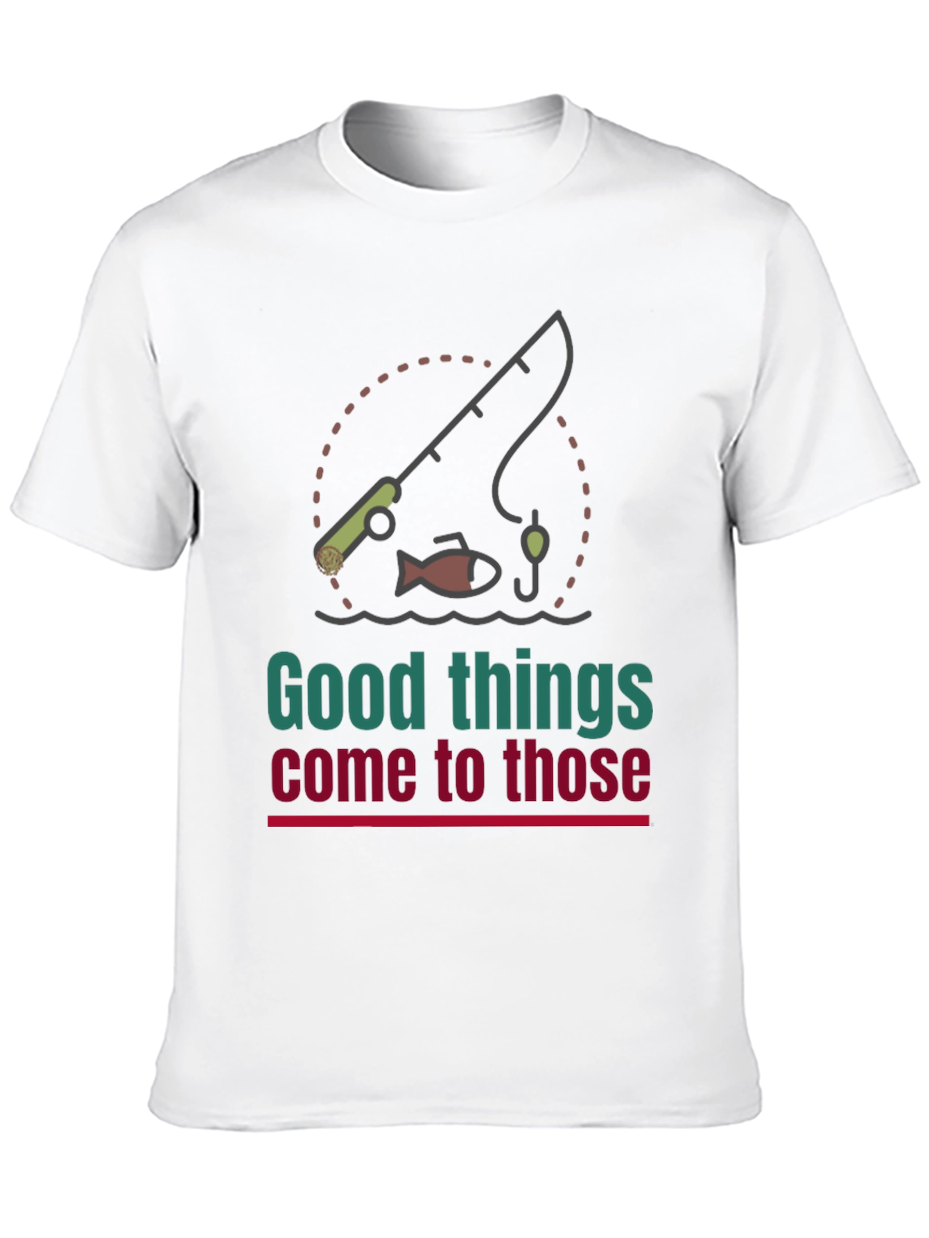 Fishing Graphic Tee - Good Things Come