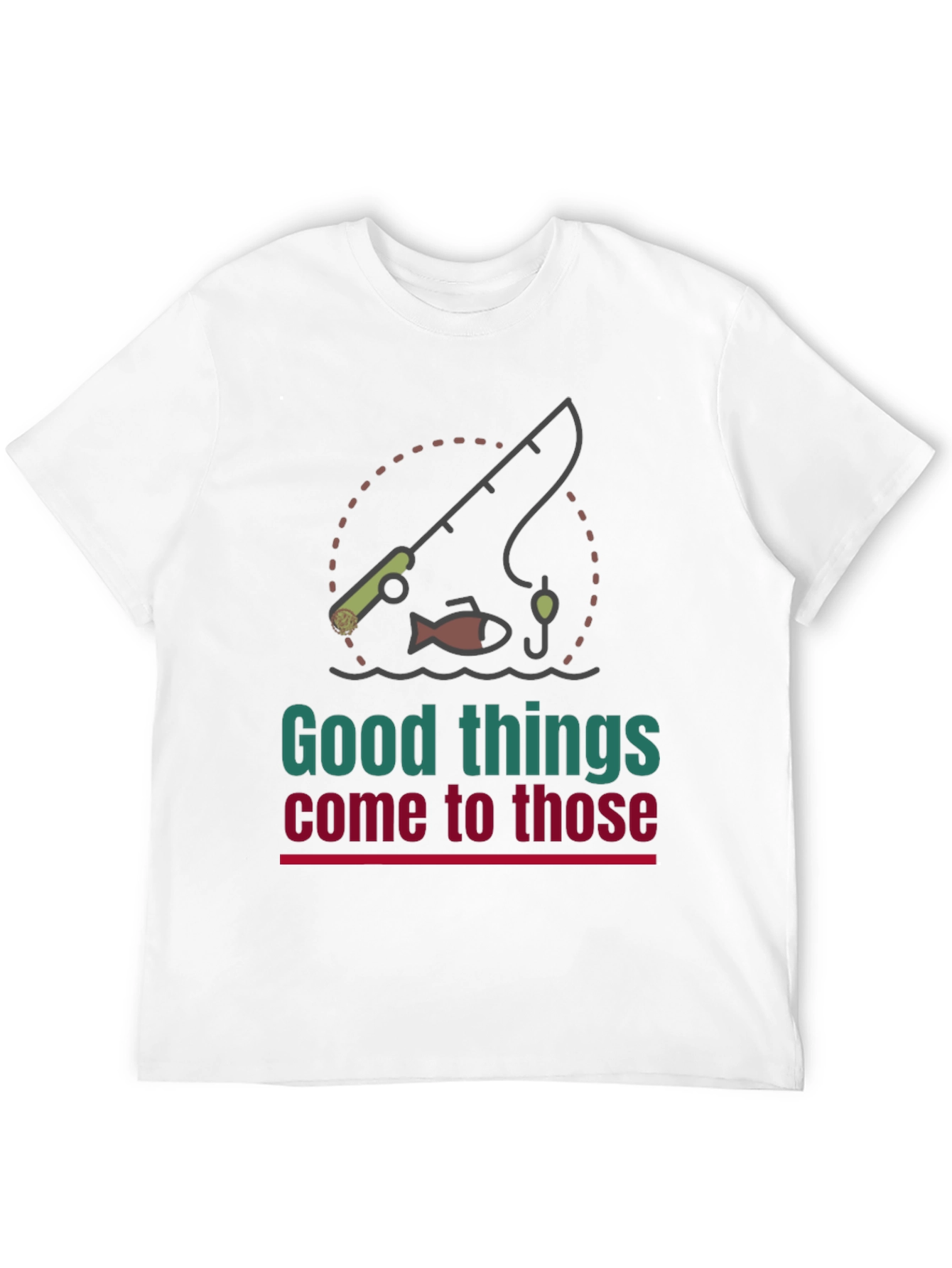 Fishing Graphic Tee - Good Things Come