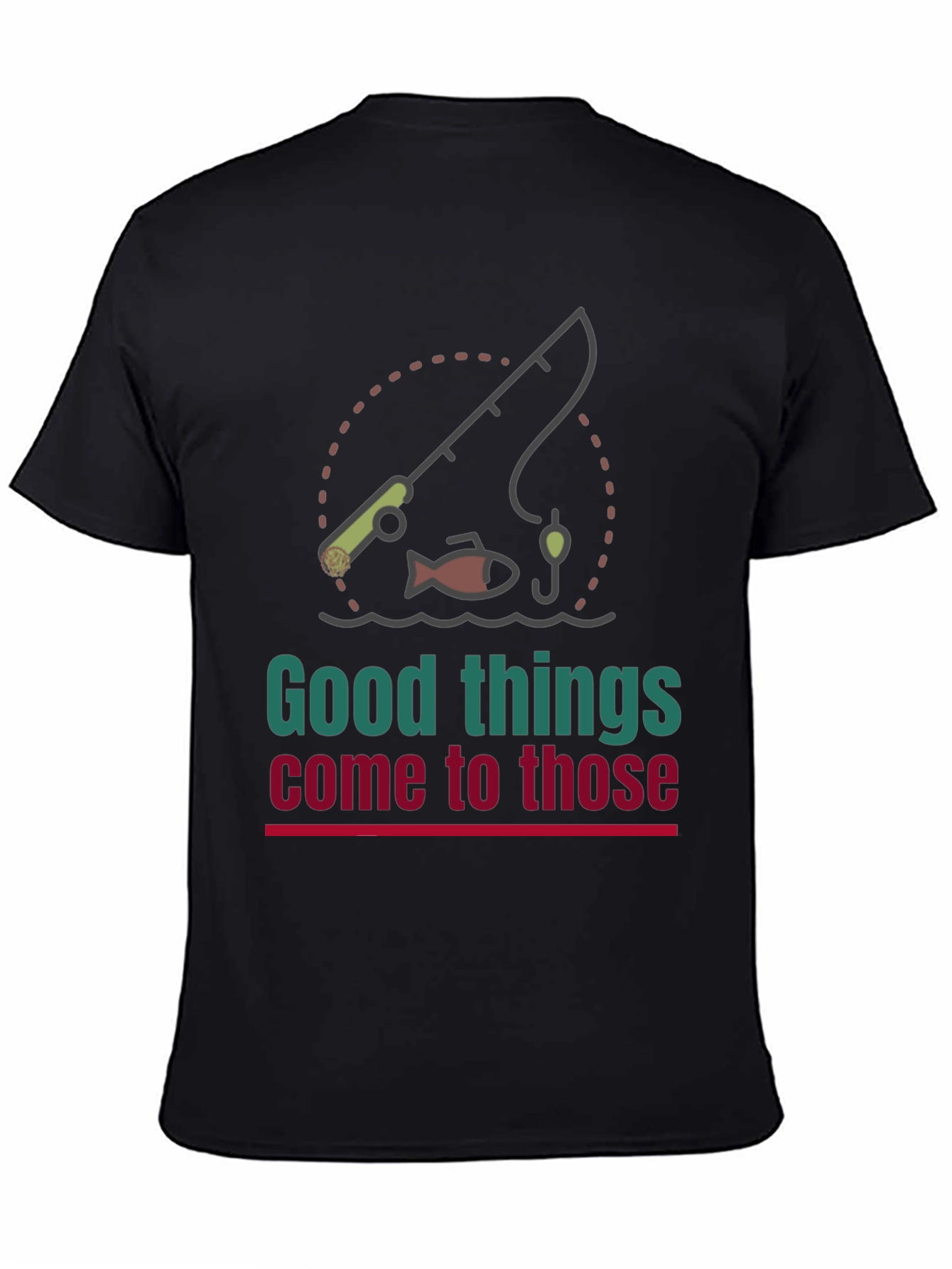 Fishing Graphic Tee - Good Things Come
