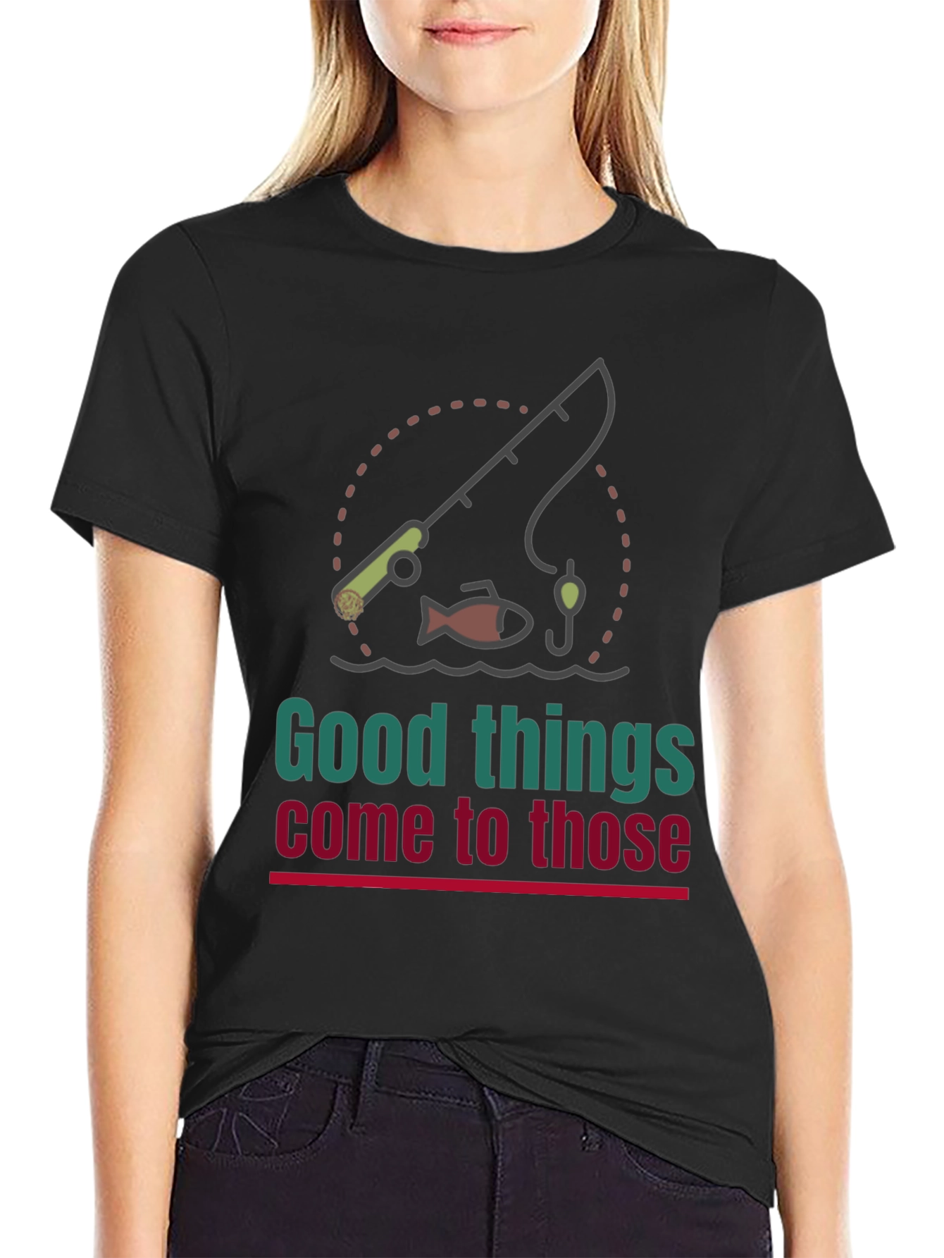 Fishing Graphic Tee - Good Things Come