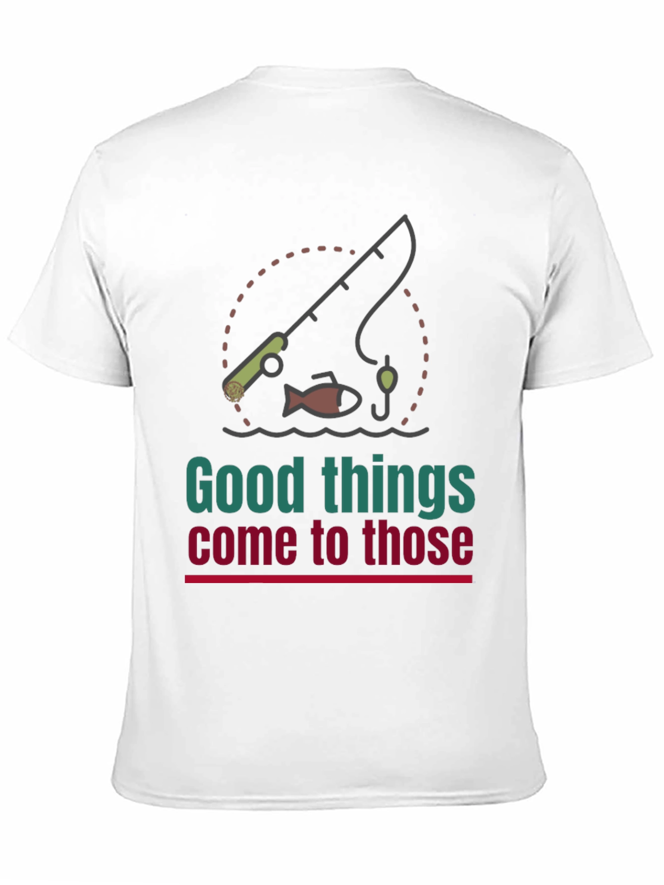 Fishing Graphic Tee - Good Things Come
