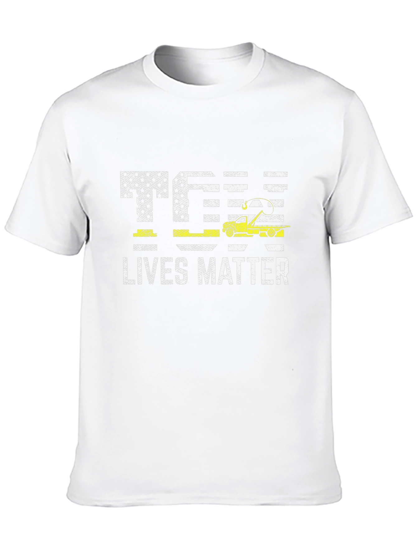 Tow Lives Matter American Flag T-Shirt
