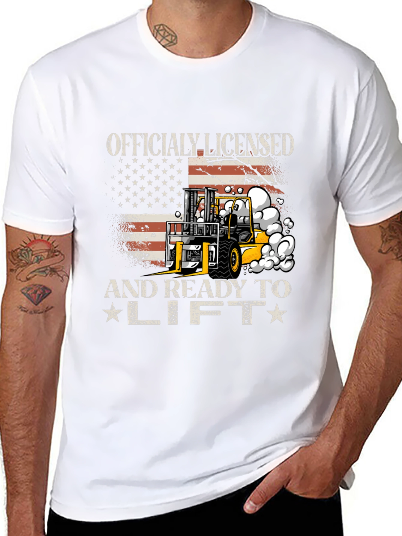 Officially Licensed & Ready to Lift Forklift T-Shirt