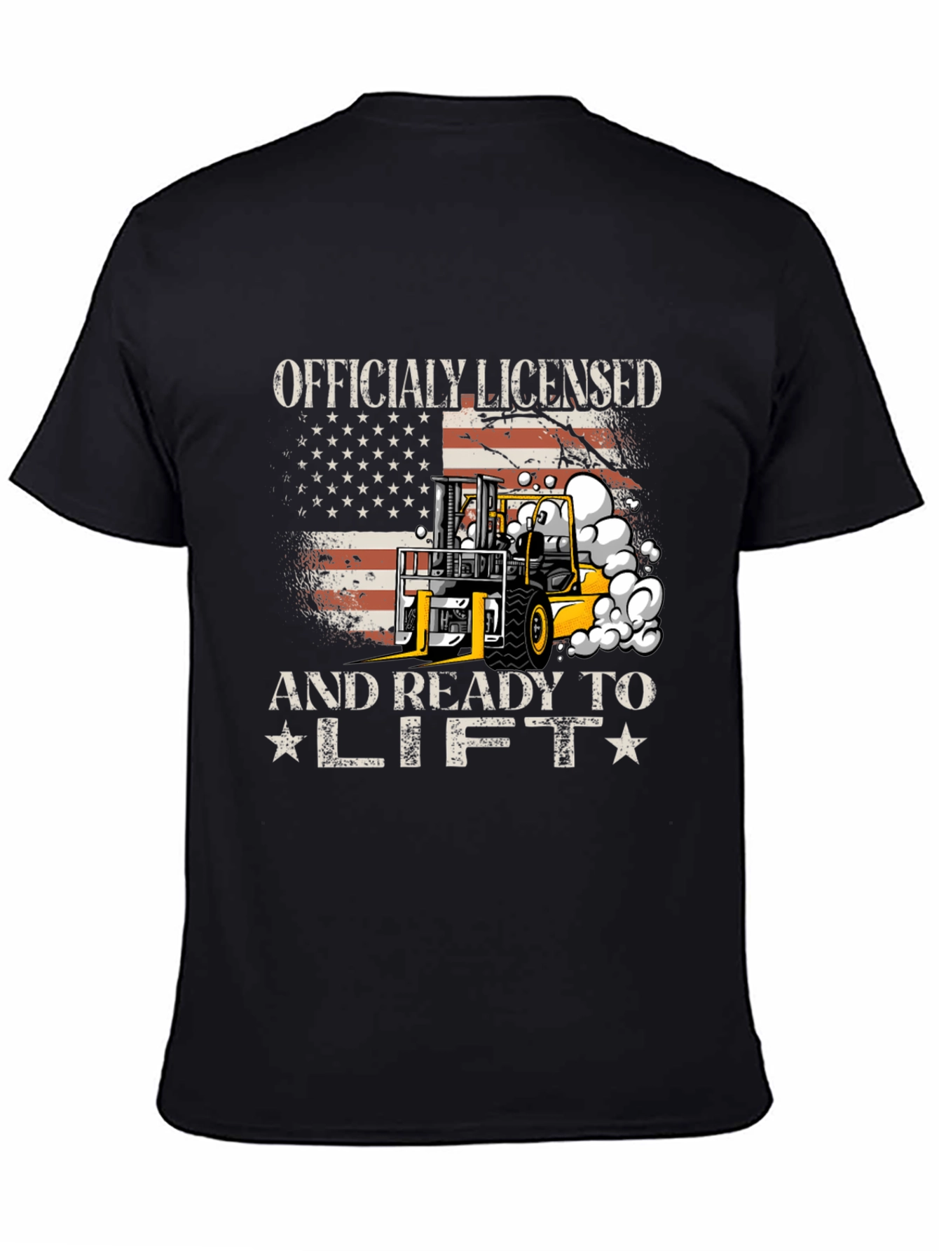 Officially Licensed & Ready to Lift Forklift T-Shirt