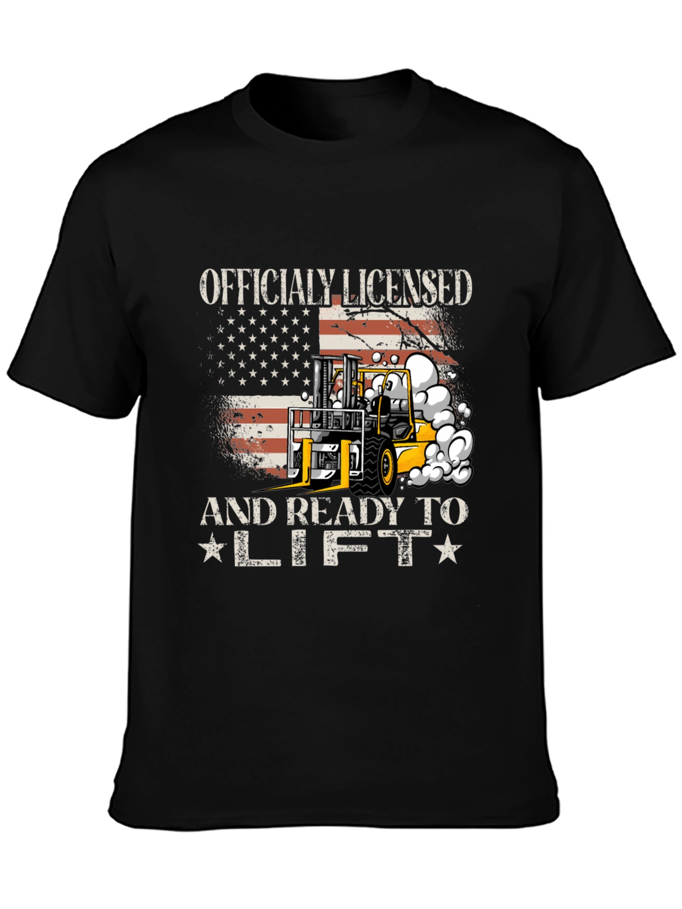 Officially Licensed & Ready to Lift Forklift T-Shirt