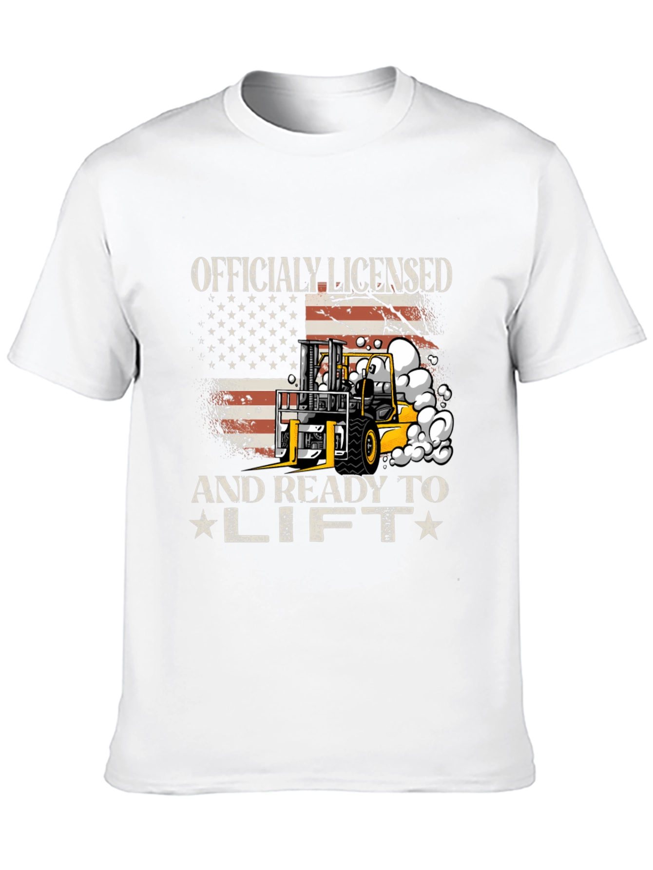 Officially Licensed & Ready to Lift Forklift T-Shirt