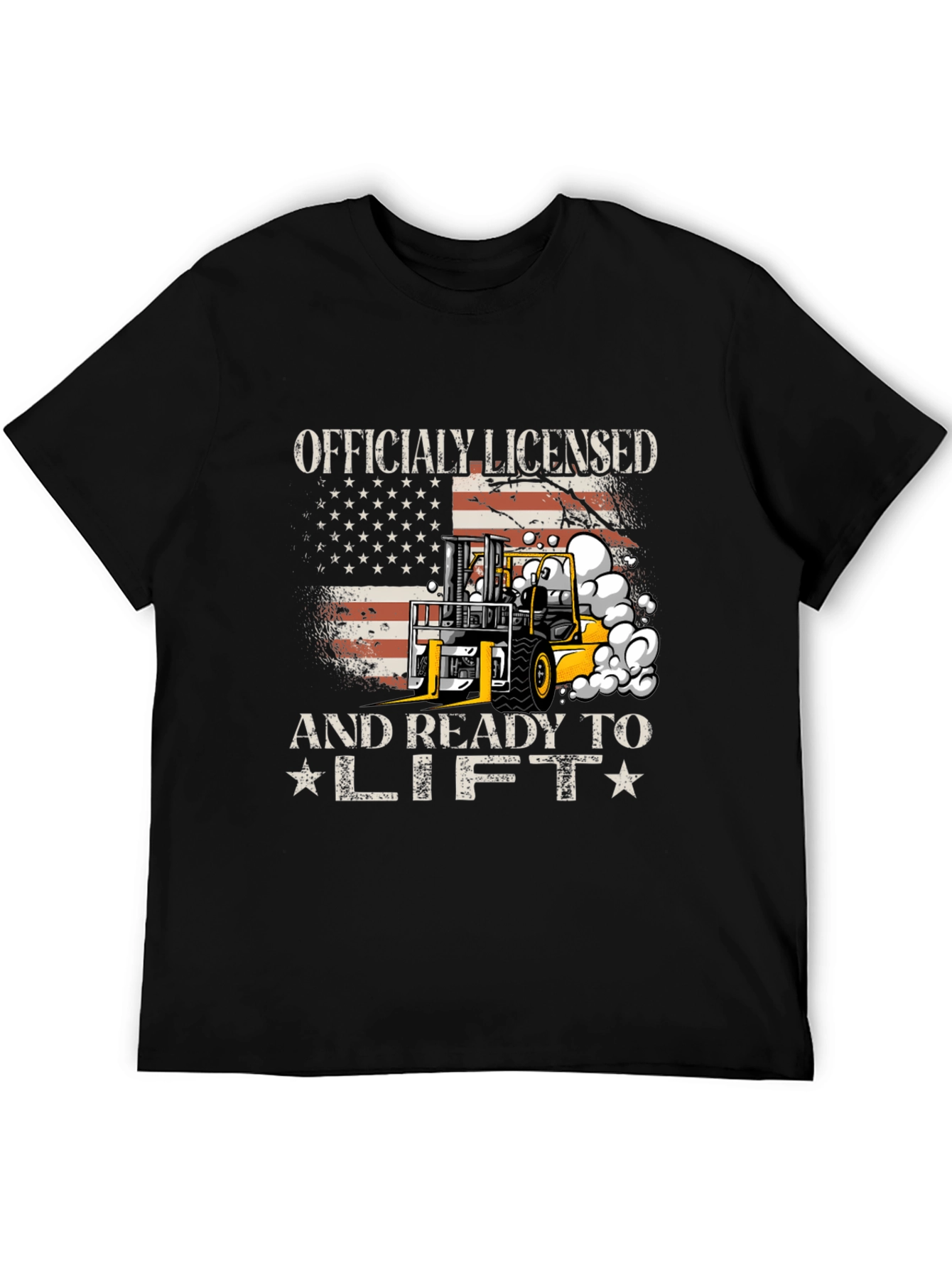 Officially Licensed & Ready to Lift Forklift T-Shirt