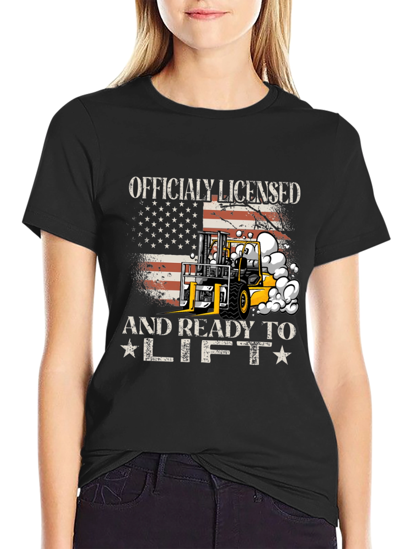 Officially Licensed & Ready to Lift Forklift T-Shirt