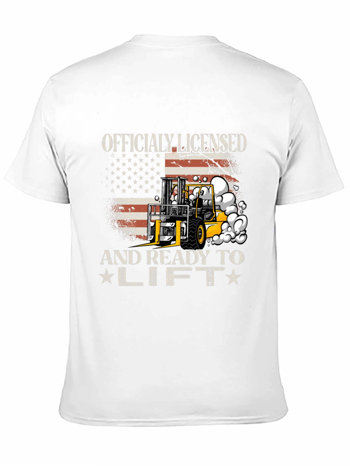 Officially Licensed & Ready to Lift Forklift T-Shirt