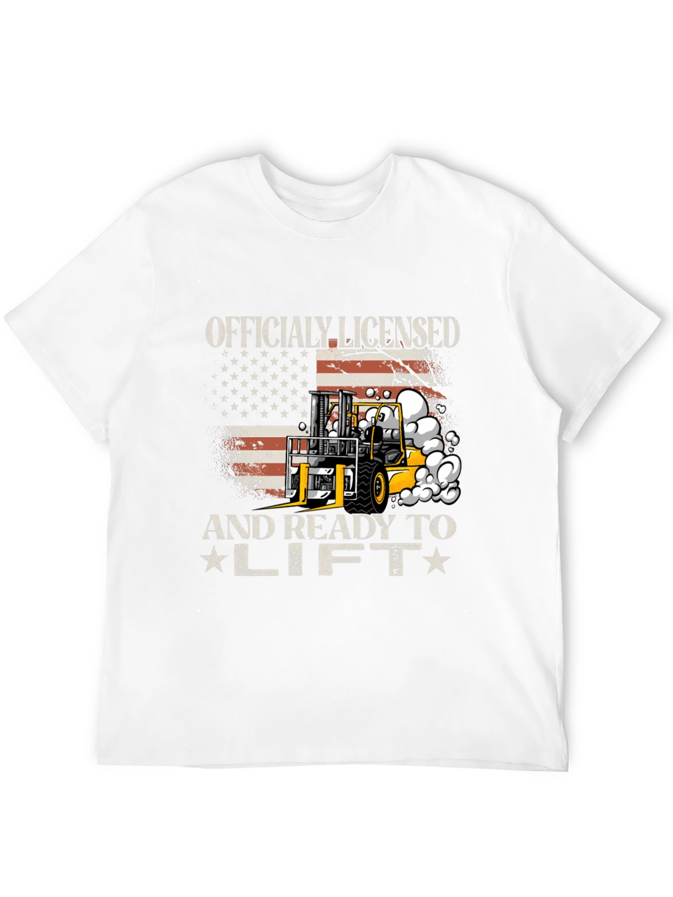 Officially Licensed & Ready to Lift Forklift T-Shirt