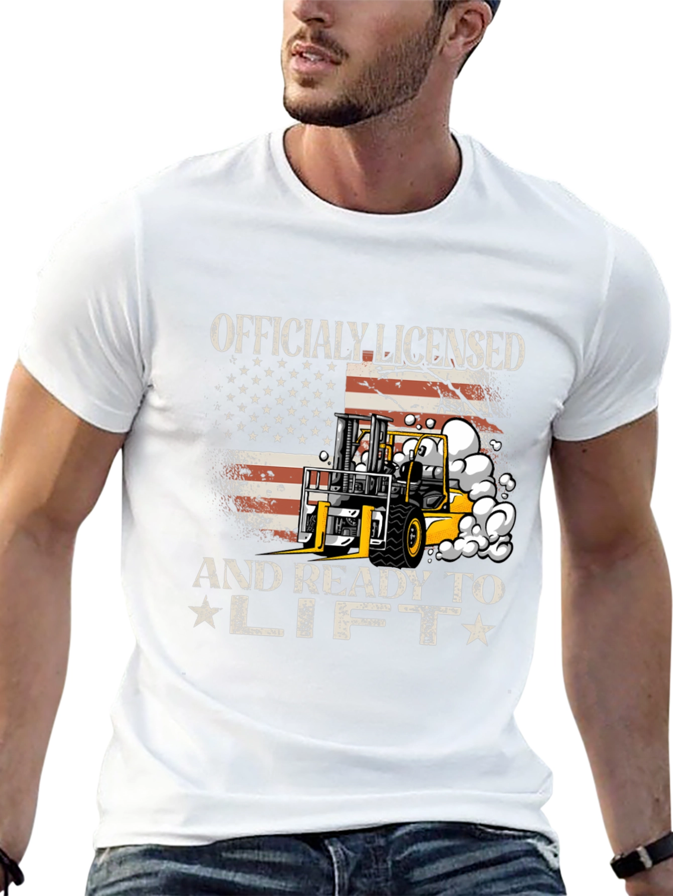 Officially Licensed & Ready to Lift Forklift T-Shirt