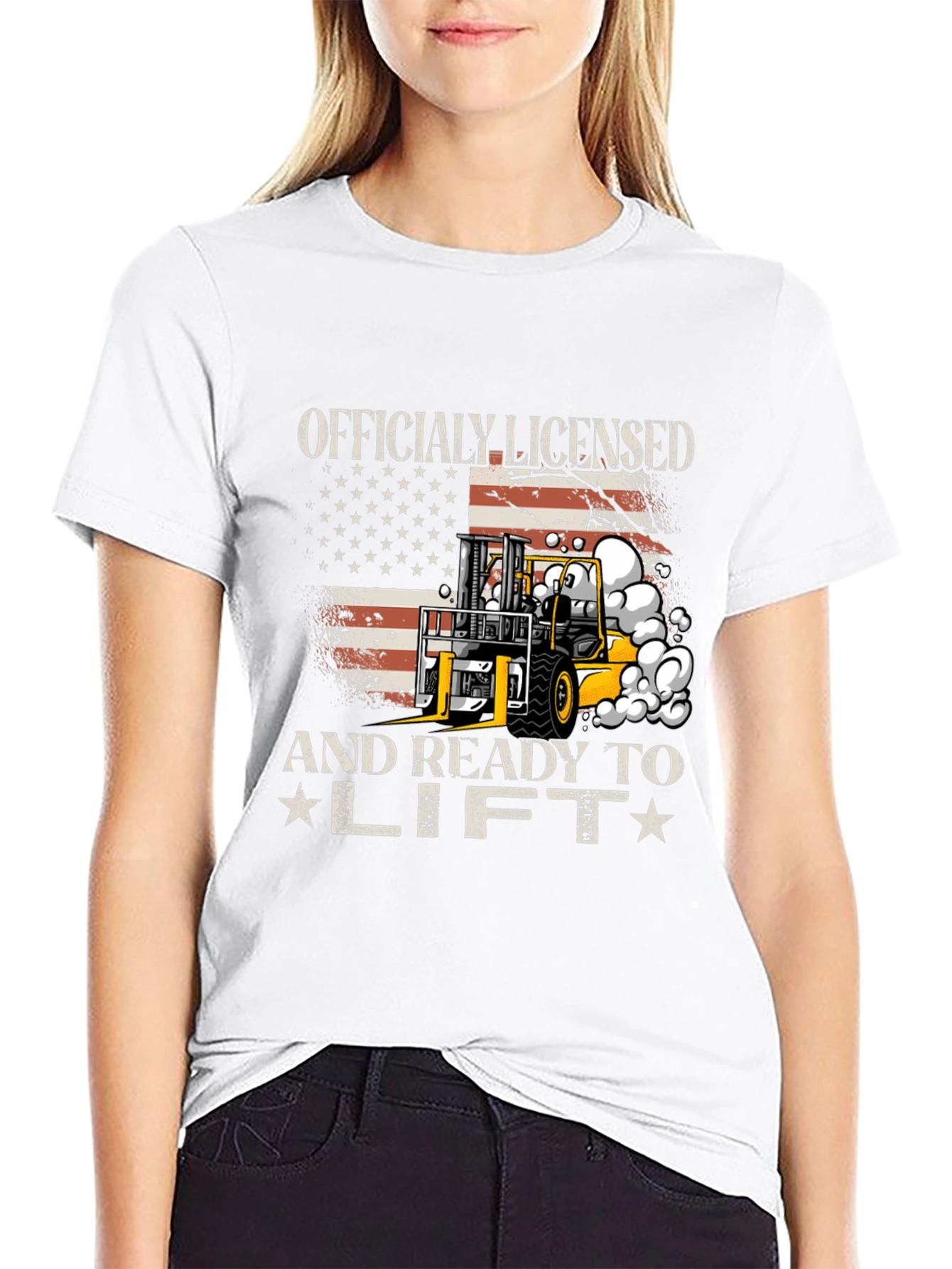 Officially Licensed & Ready to Lift Forklift T-Shirt
