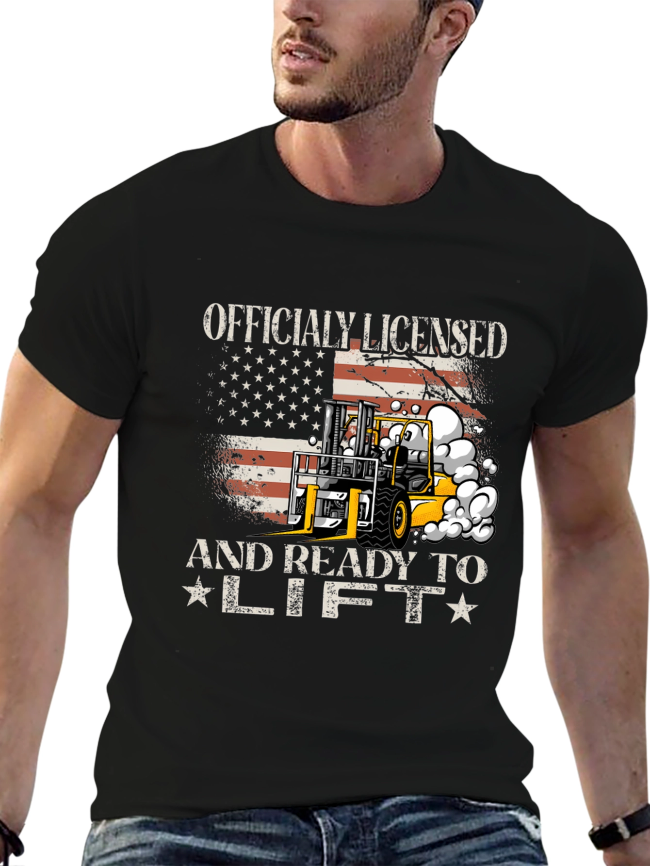 Officially Licensed & Ready to Lift Forklift T-Shirt
