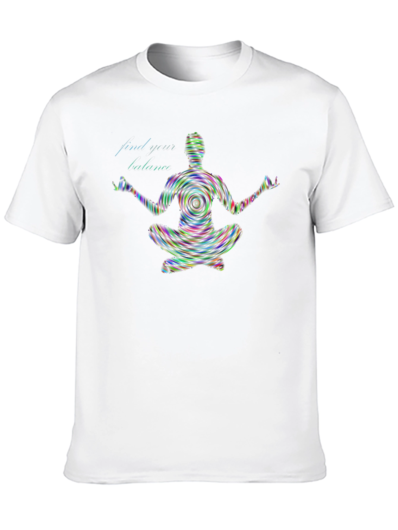 Meditative Balance Tee - Find Your Inner Peace