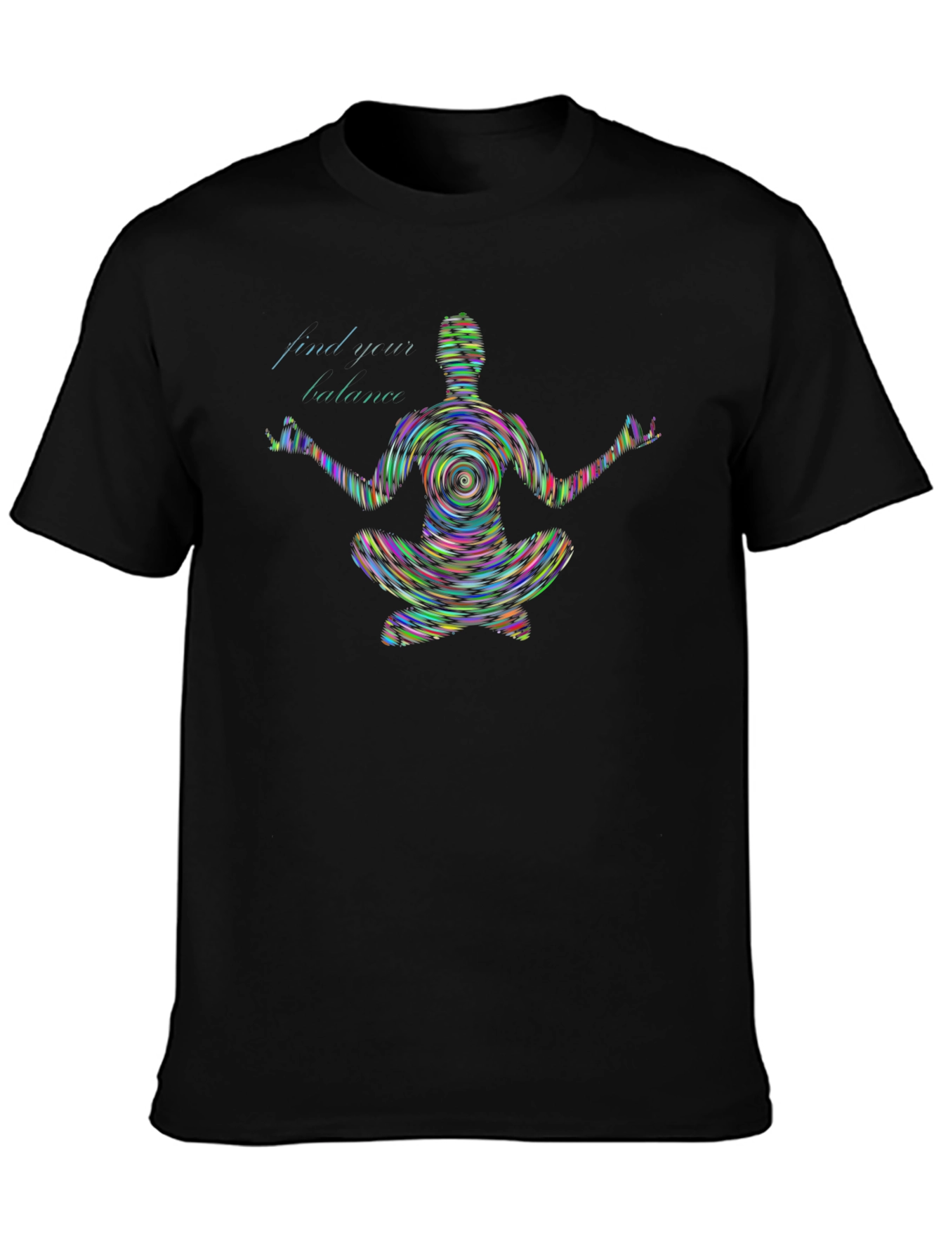 Meditative Balance Tee - Find Your Inner Peace
