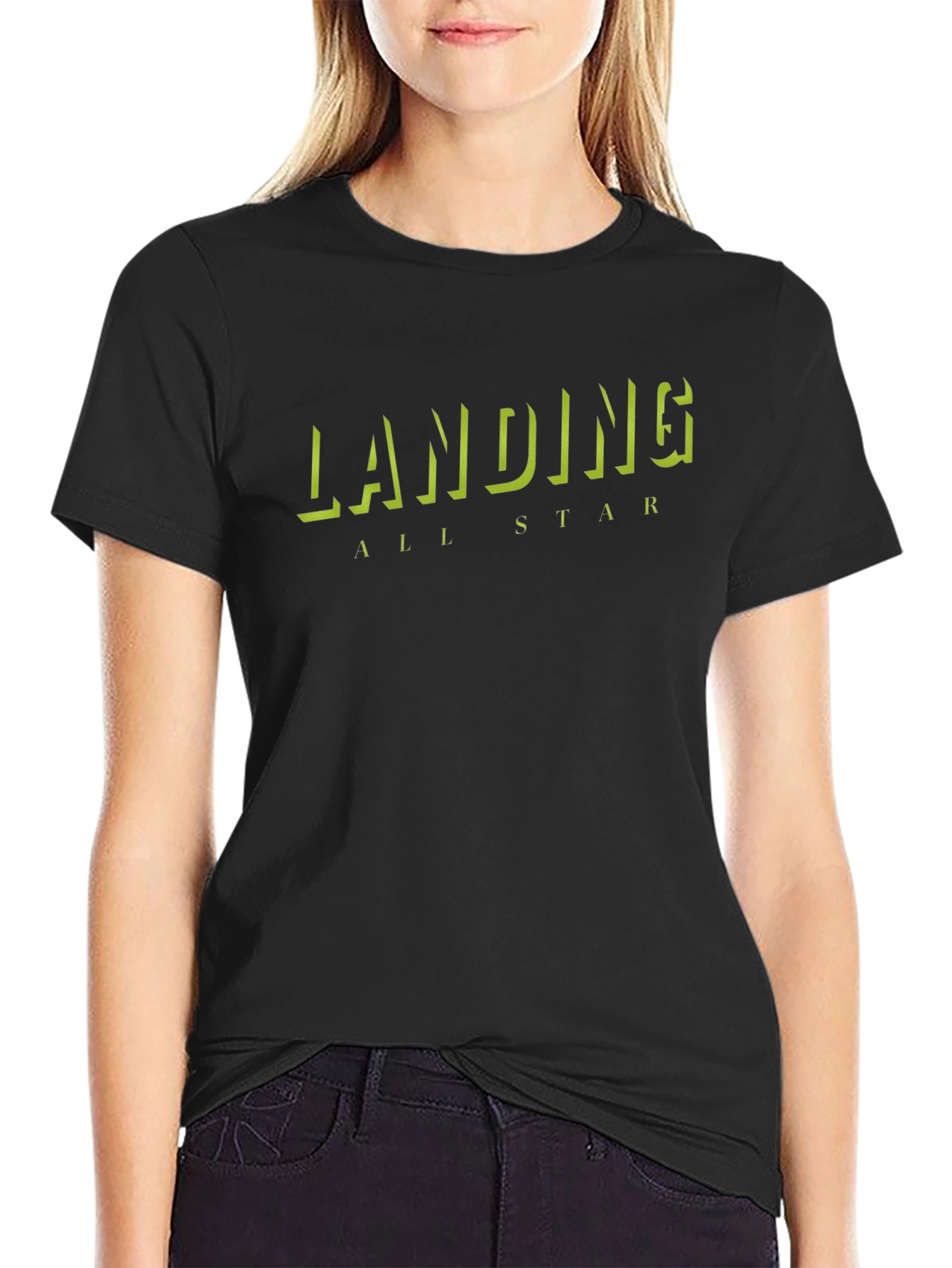 Landing All Star Black T-Shirt