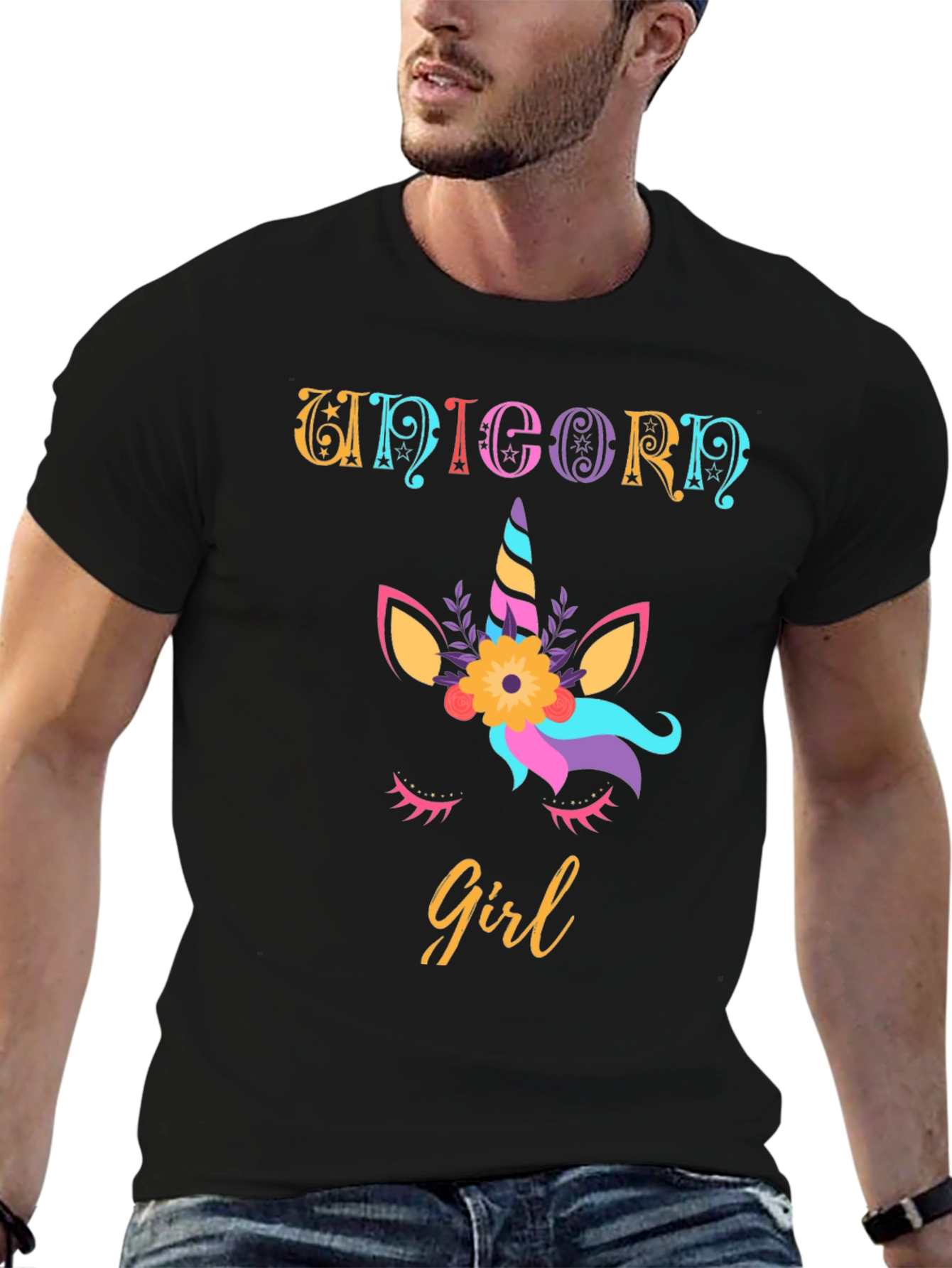Unicorn Girl Graphic Tee