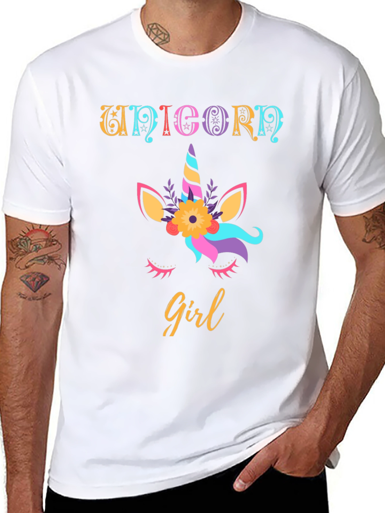 Unicorn Girl Graphic Tee