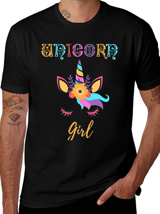 Unicorn Girl Graphic Tee